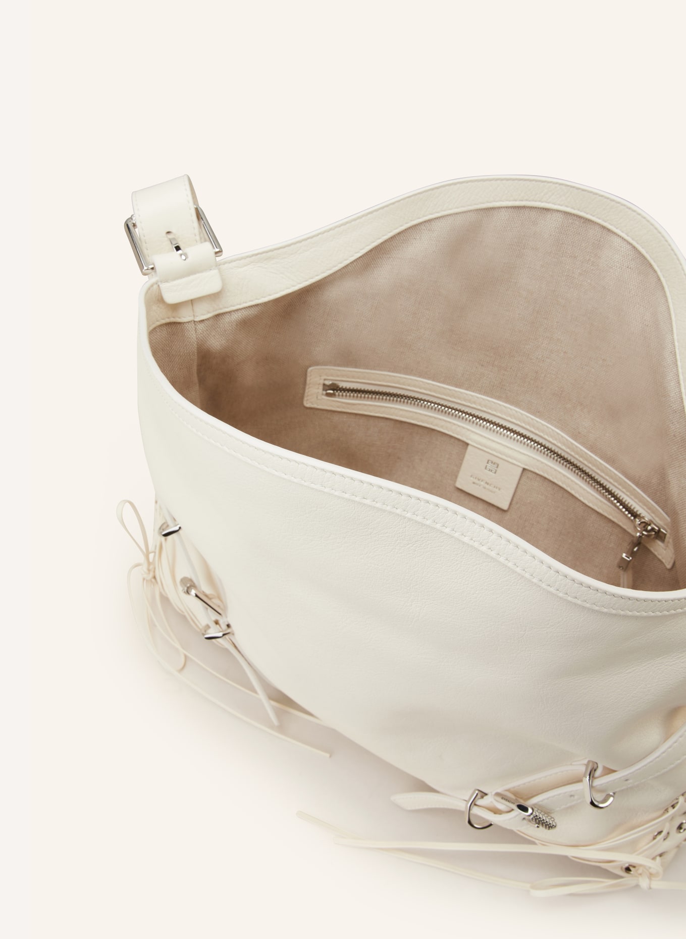 GIVENCHY Handbag VOYOU CORSET MEDIUM, Color: ECRU (Image 3)