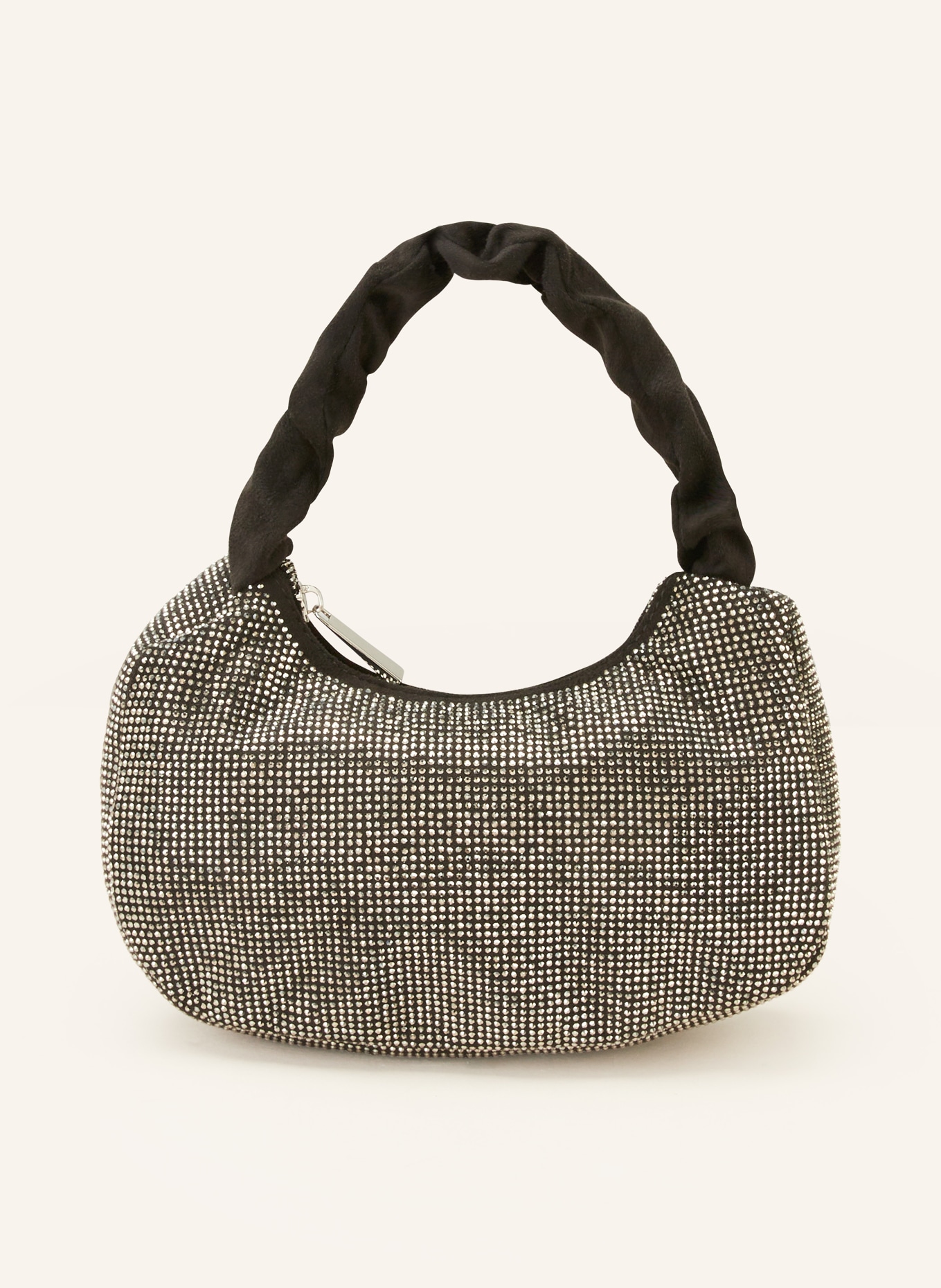 Vera Mont Handbag with decorative gems, Color: BLACK/ SILVER (Image 1)
