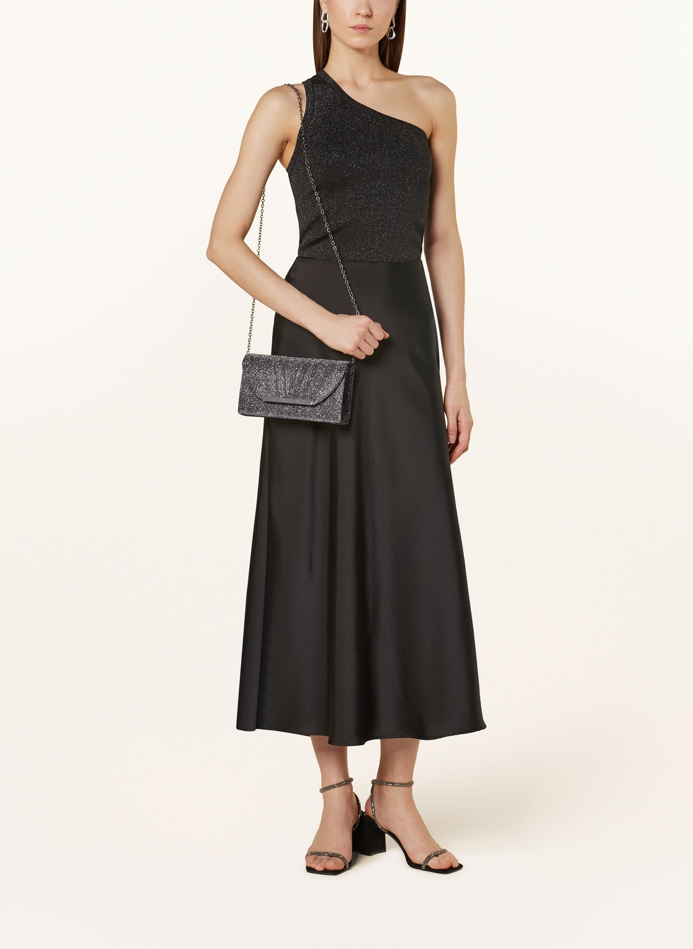 Vera Mont Crossbody bag: DARK GRAY / SILVER