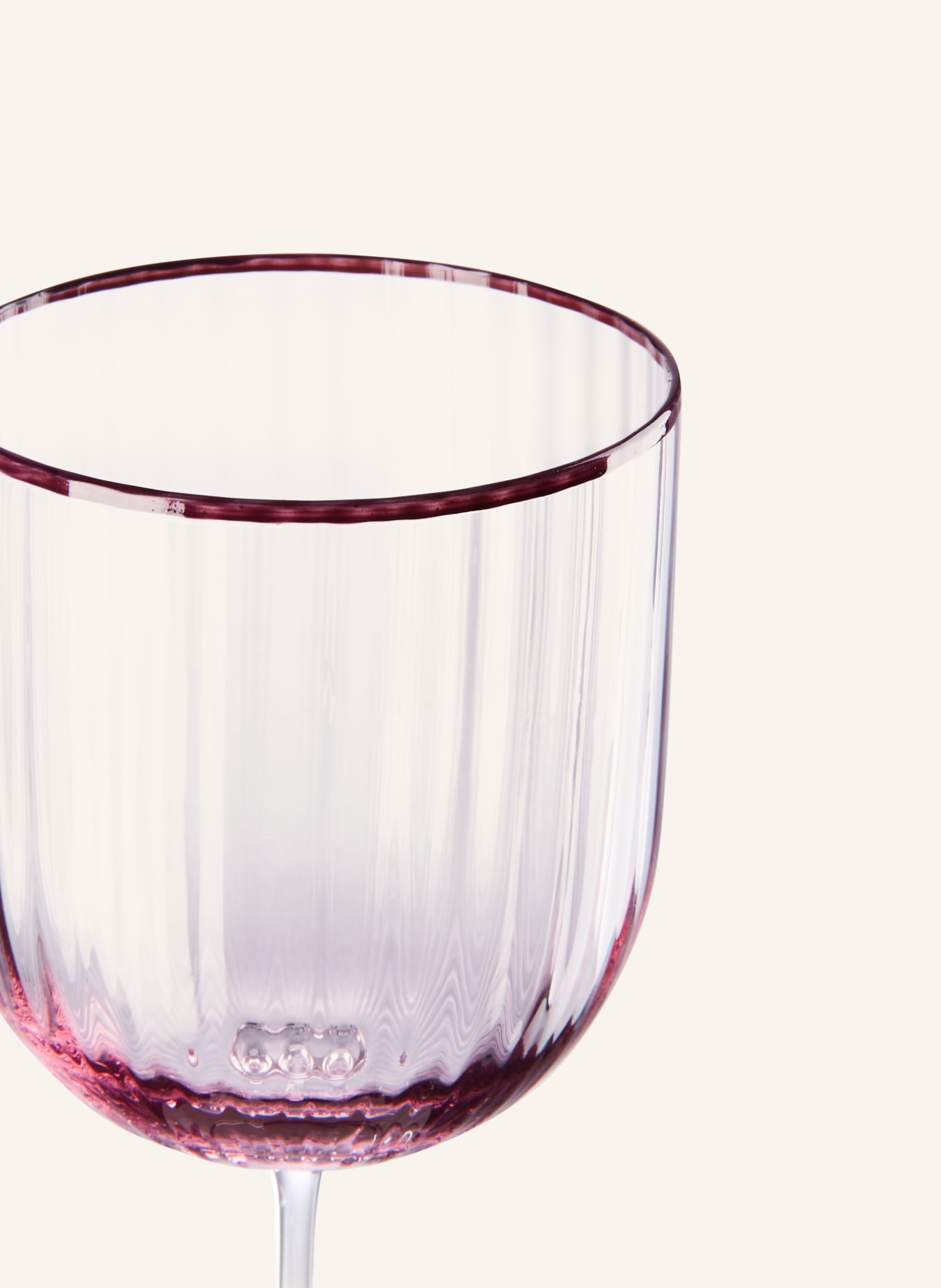AQUAZZURA CASA Sada 2 skleniček na víno, Barva: RŮŽOVÁ (Obrázek 2)