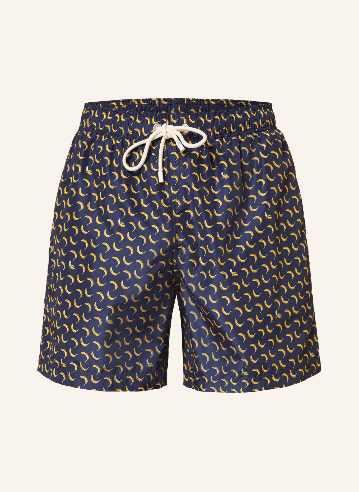 Palm Angels Swim shorts, Color: DARK BLUE/ YELLOW (Image 1)