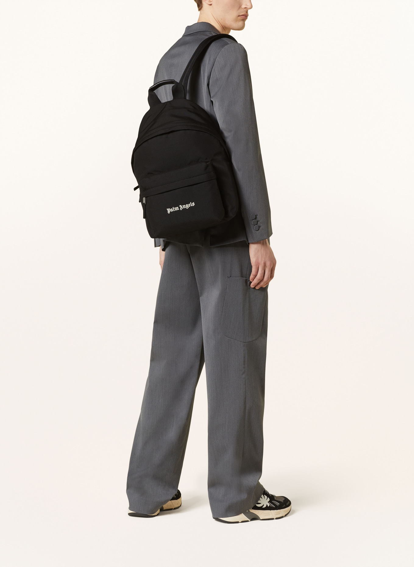 Palm Angels Backpack, Color: BLACK (Image 4)