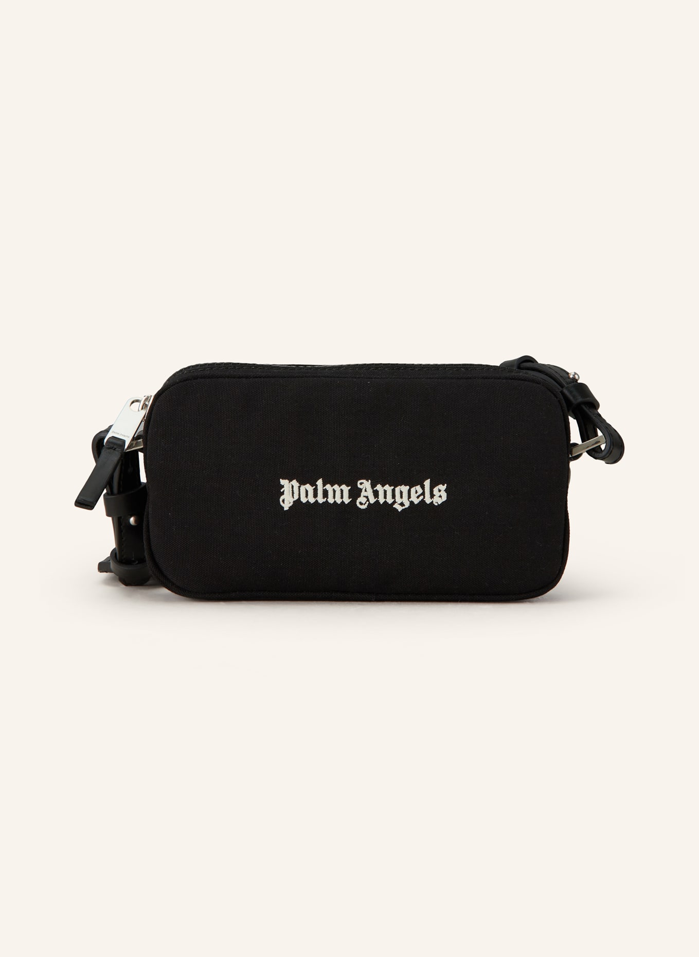 Palm Angels Crossbody bag CORDURA, Color: BLACK/ WHITE (Image 1)