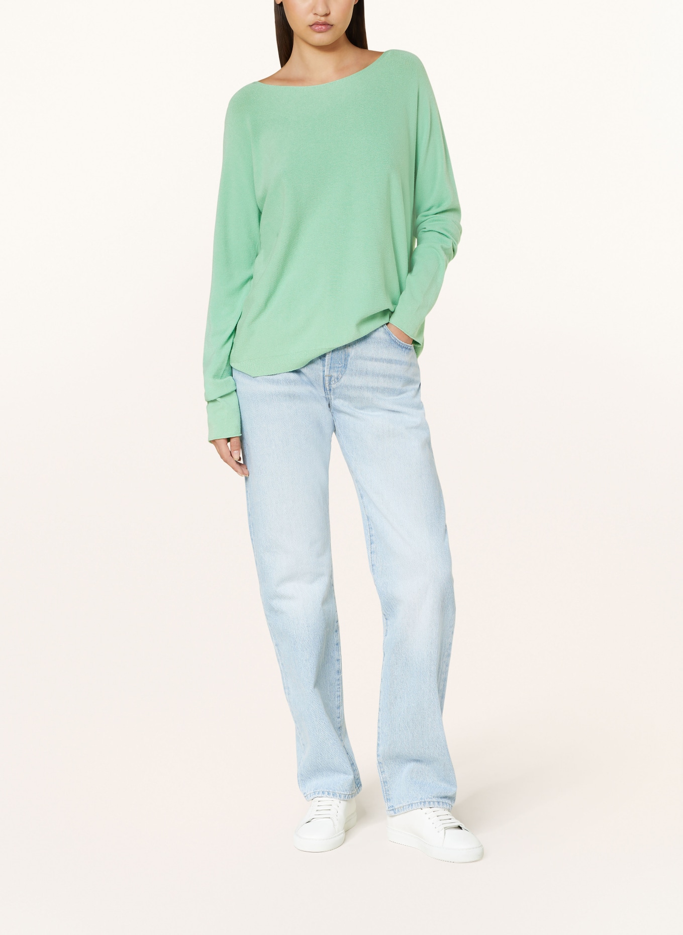 rich&royal Sweater, Color: LIGHT GREEN (Image 2)