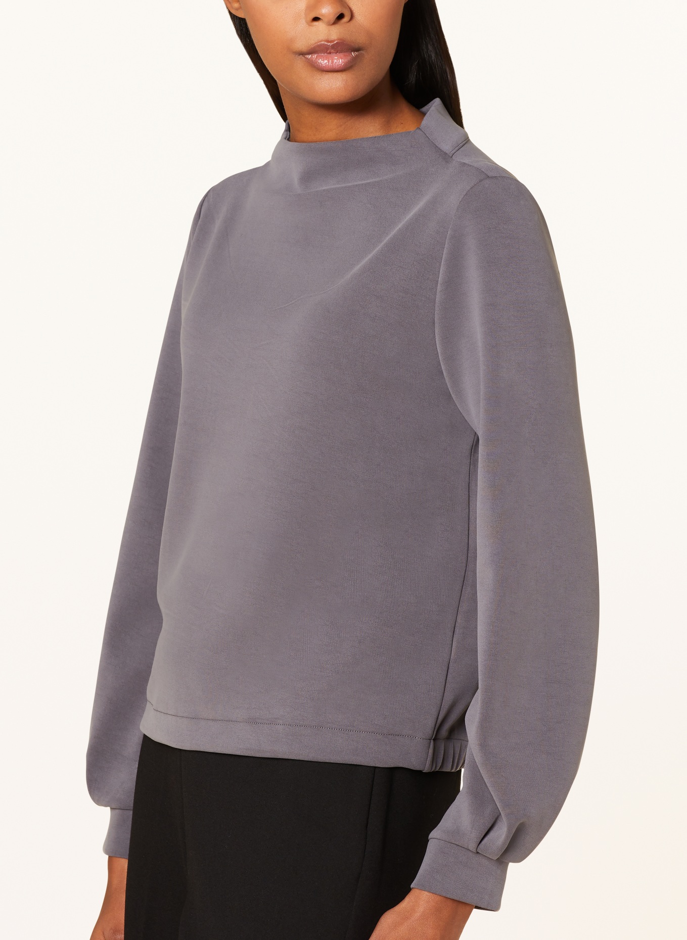 OPUS Sweatshirt GLAZIRA, Farbe: GRAU (Bild 4)