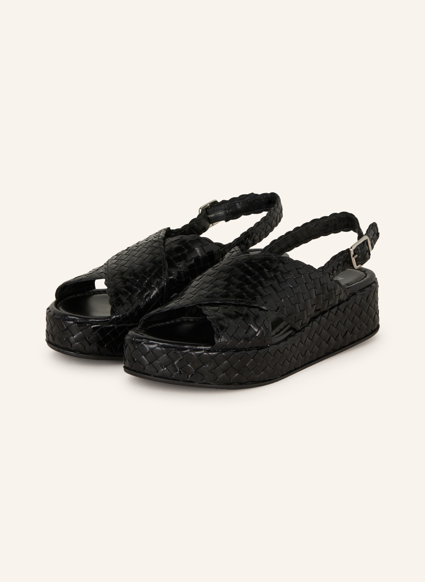 PONS QUINTANA Sandals FORLI, Color: BLACK (Image 1)