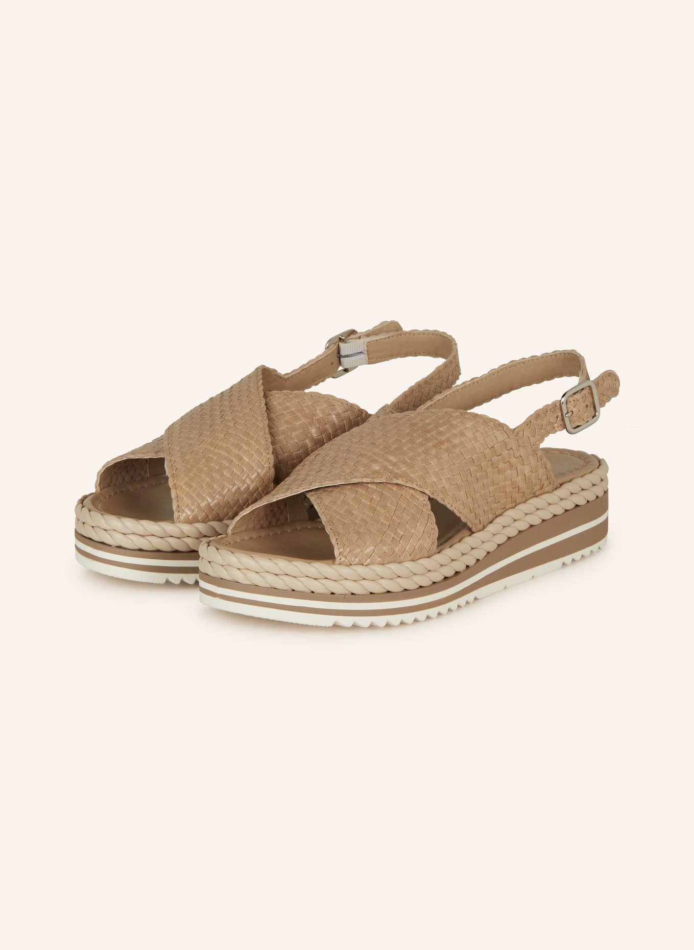 PONS QUINTANA Sandals MILAN, Color: TAUPE (Image 1)
