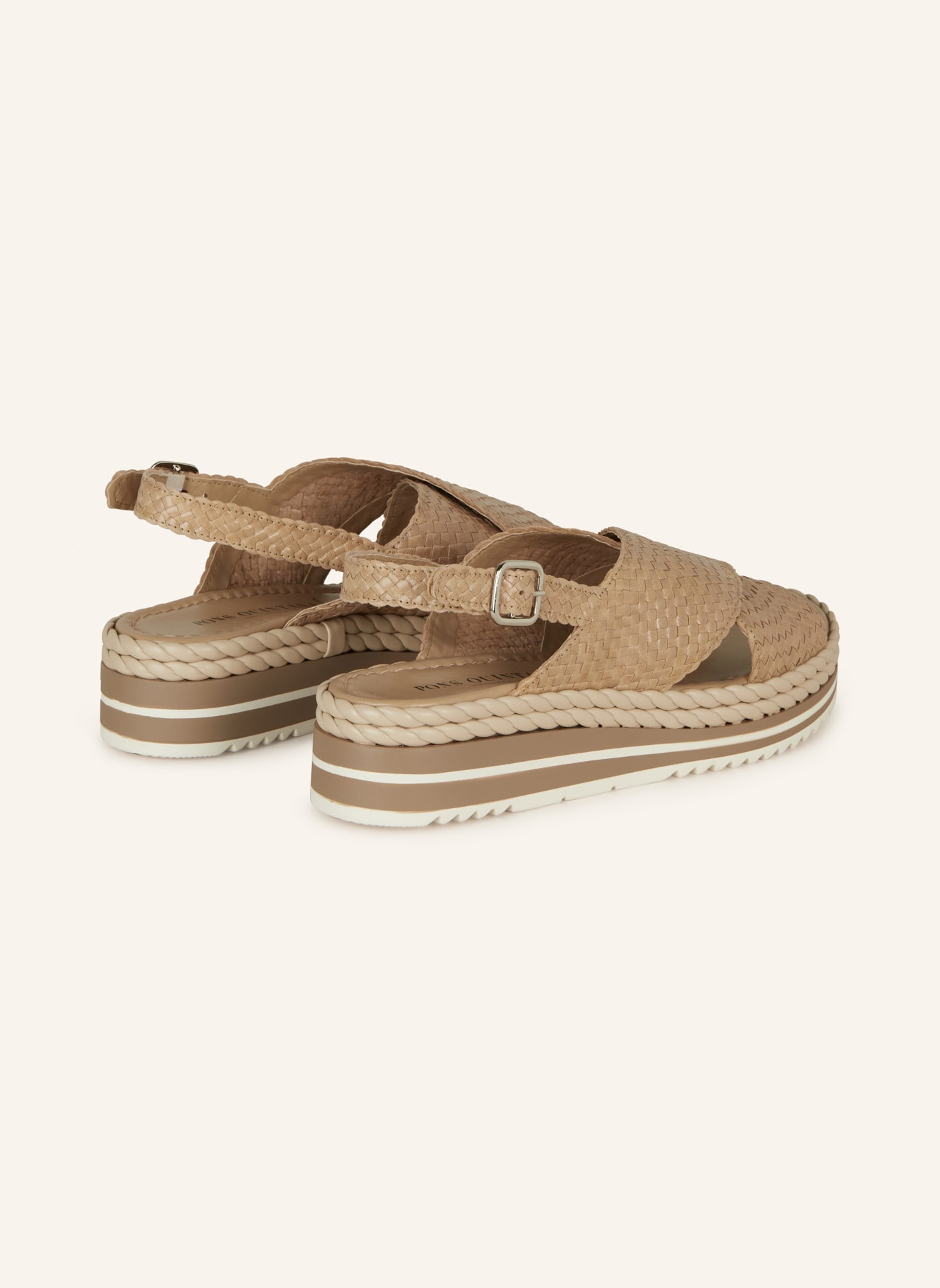 PONS QUINTANA Sandals MILAN, Color: TAUPE (Image 2)