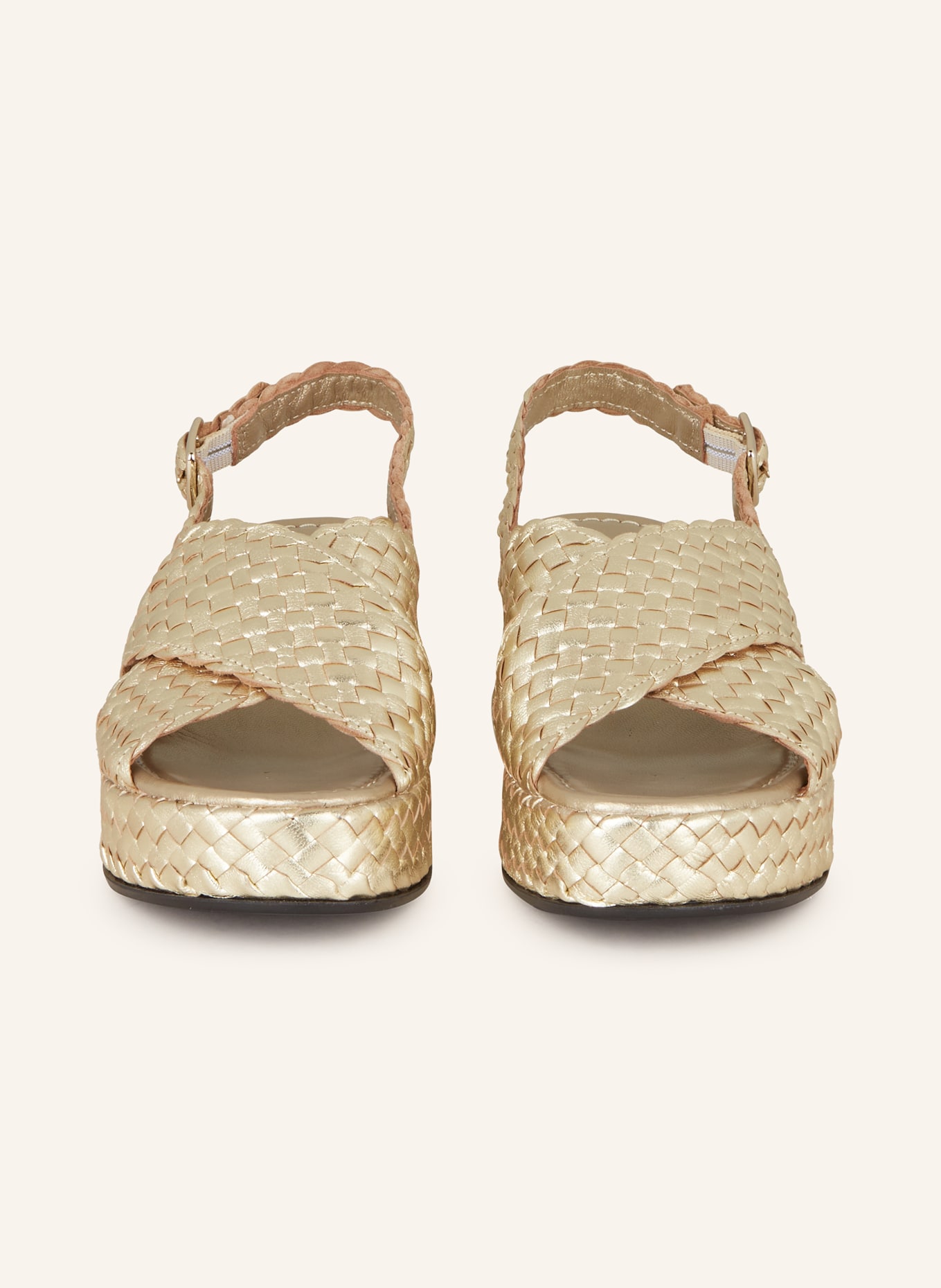 PONS QUINTANA Platform sandals FORLI, Color: GOLD (Image 3)