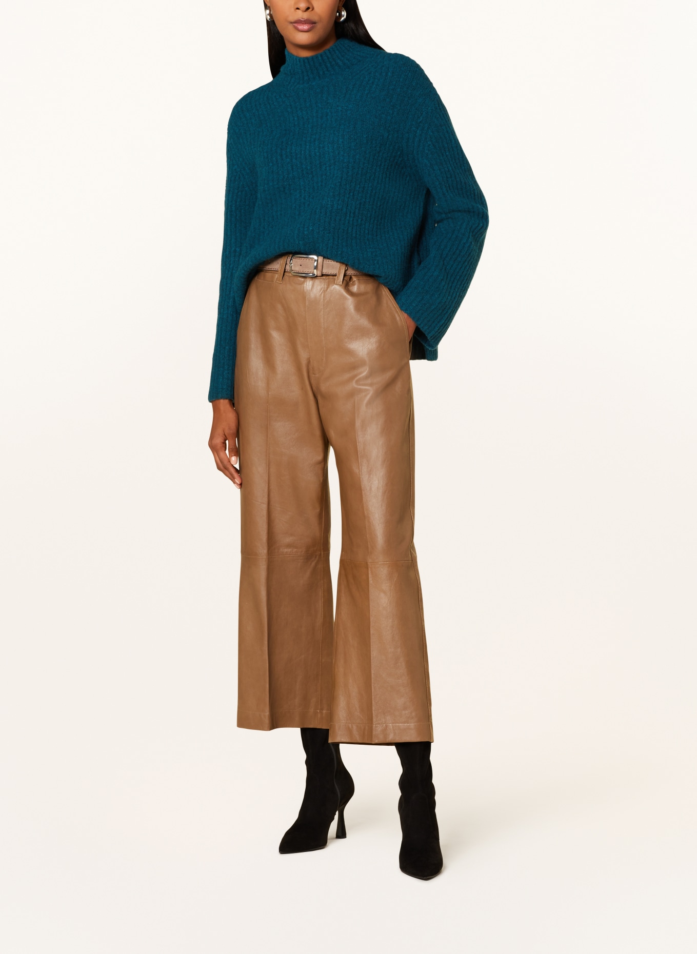 WHISTLES Pullover, Farbe: PETROL (Bild 2)