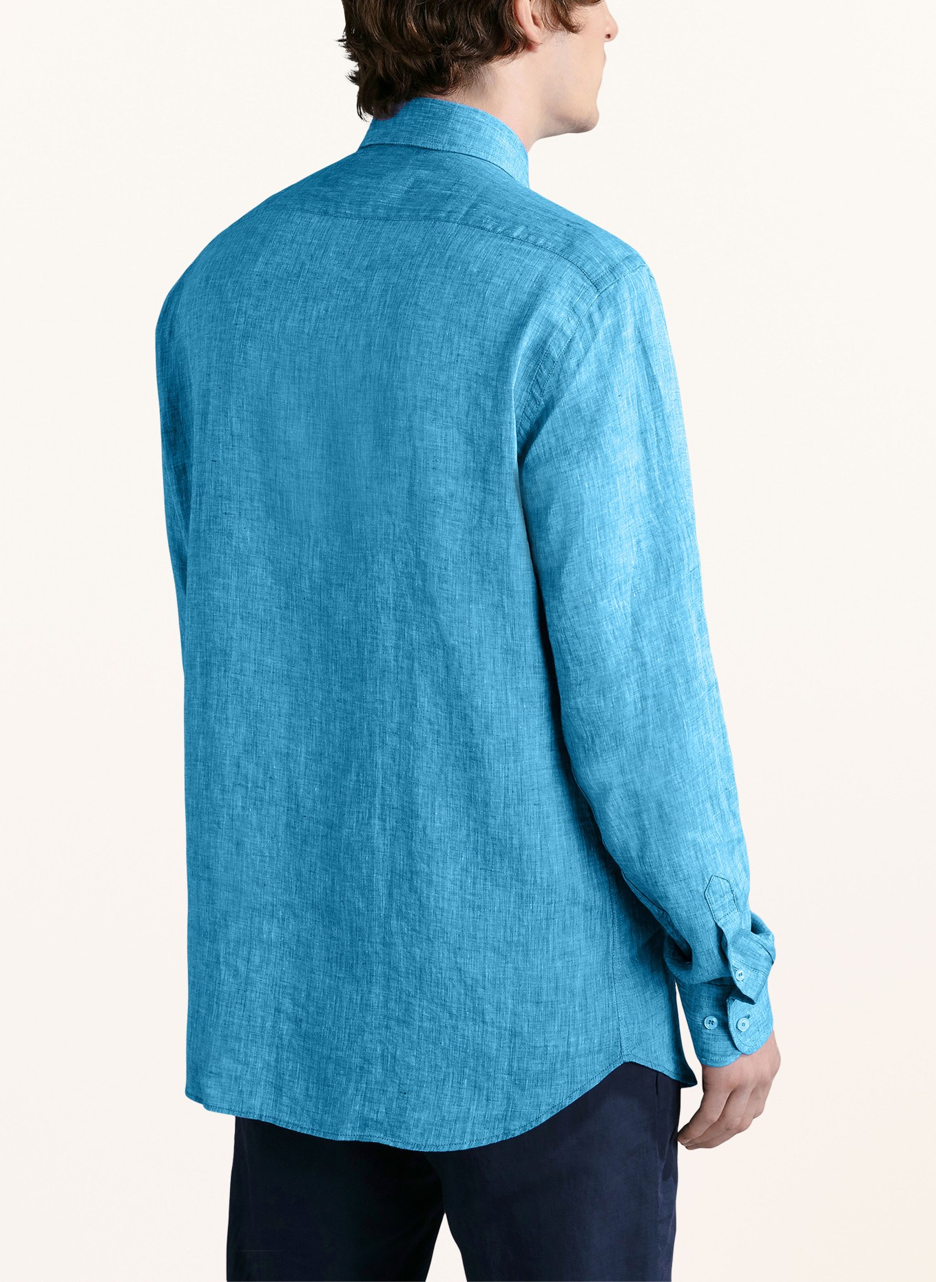PAUL & SHARK Leinenhemd Regular Fit: 523 TURCHESE