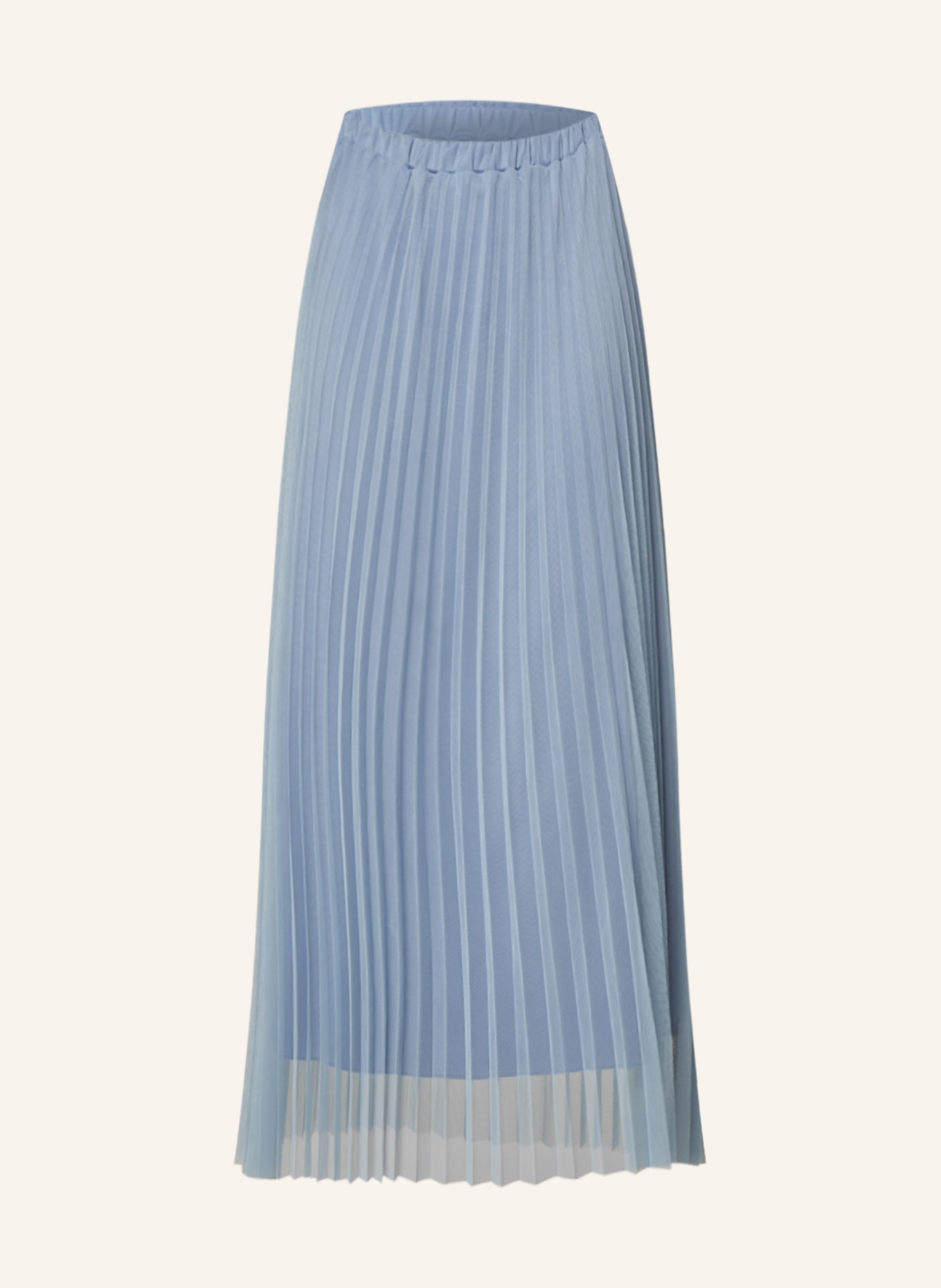 rich&royal Tulle skirt with pleats, Color: BLUE GRAY (Image 1)