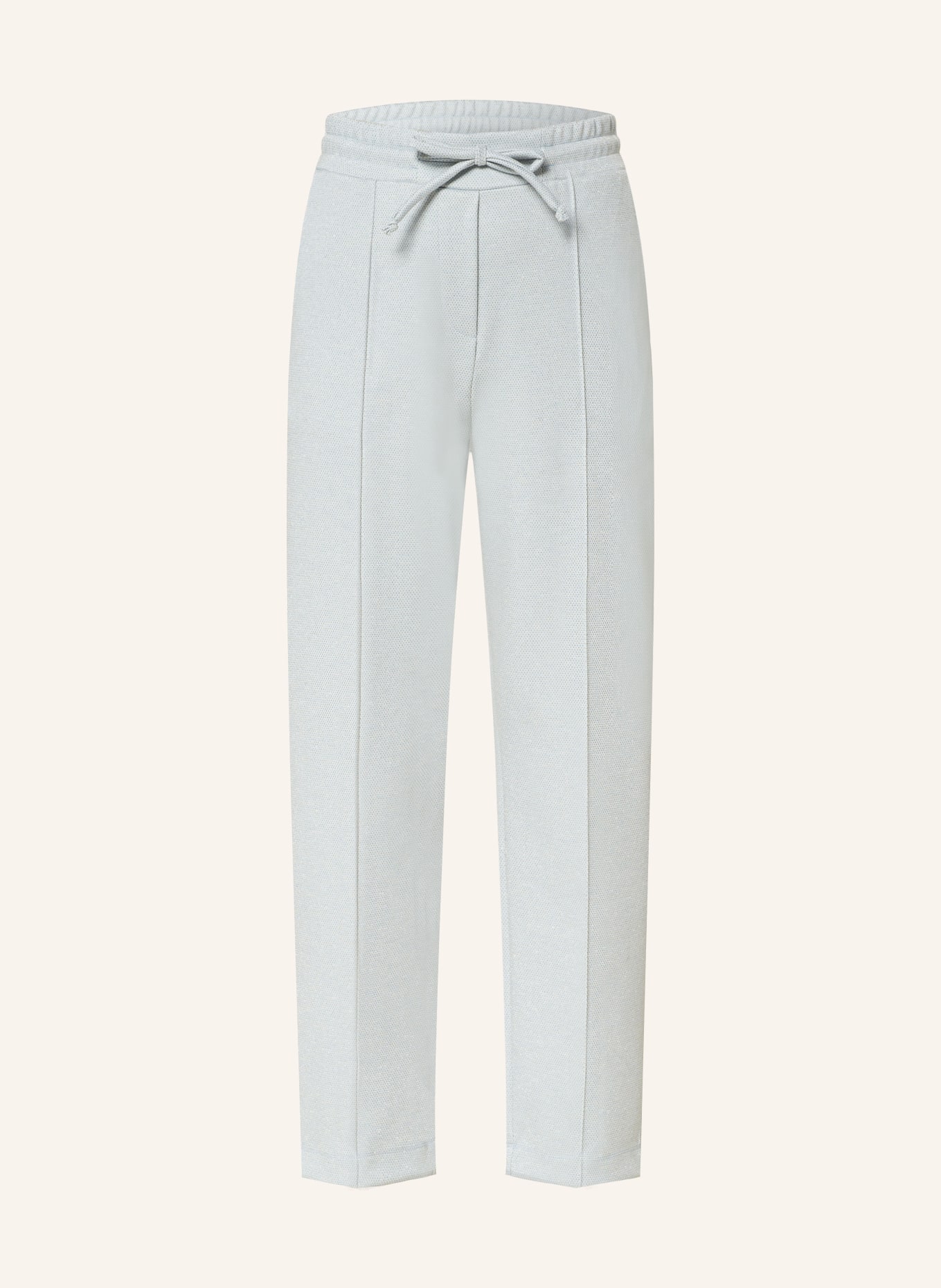 rich&royal Kalhoty v joggingovém stylu s třpytivou přízí, Barva: TMAVĚ MODRÁ/ ZLATÁ (Obrázek 1)