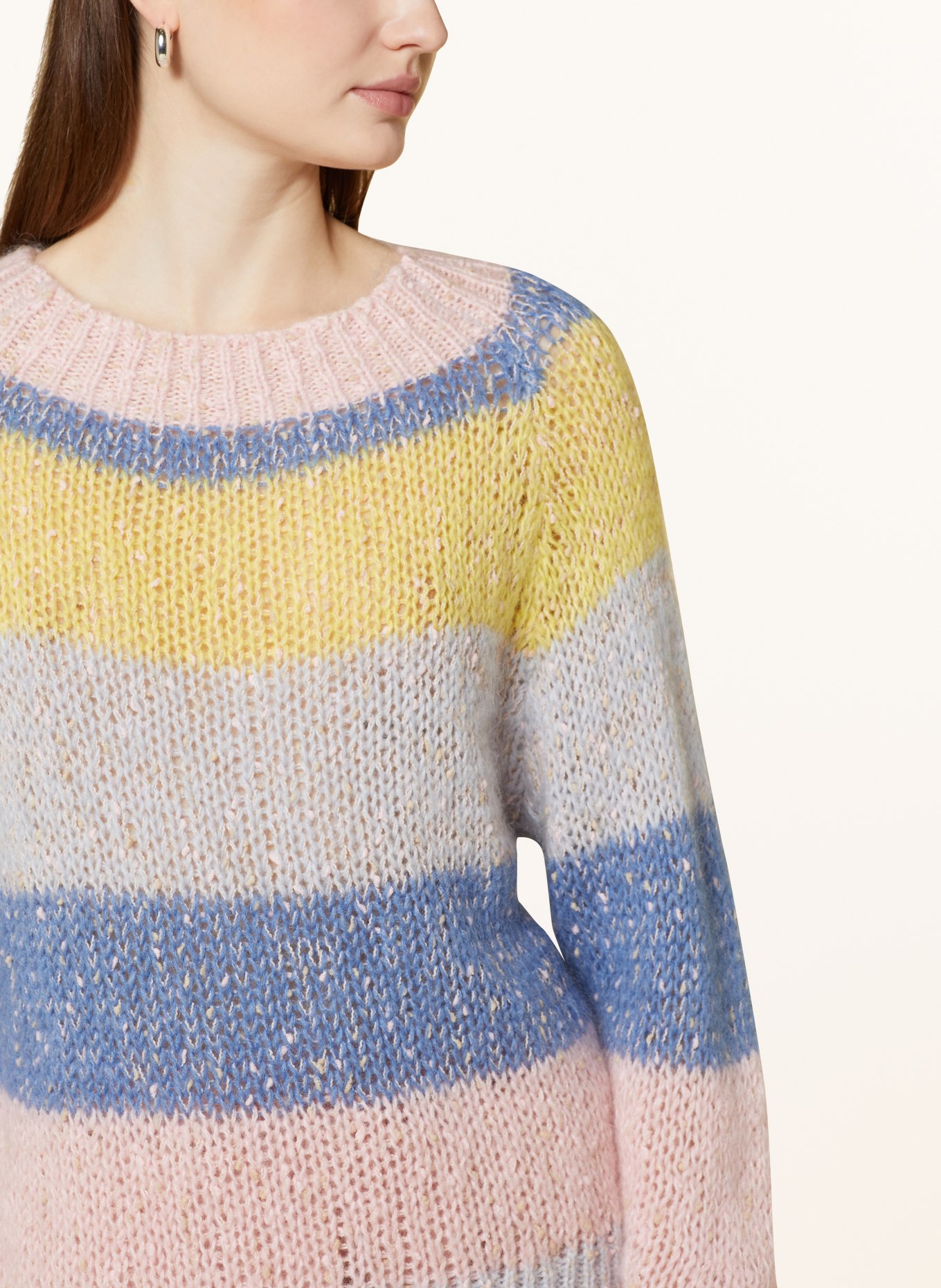 rich&royal Sweater, Color: BLUE/ YELLOW/ PINK (Image 4)