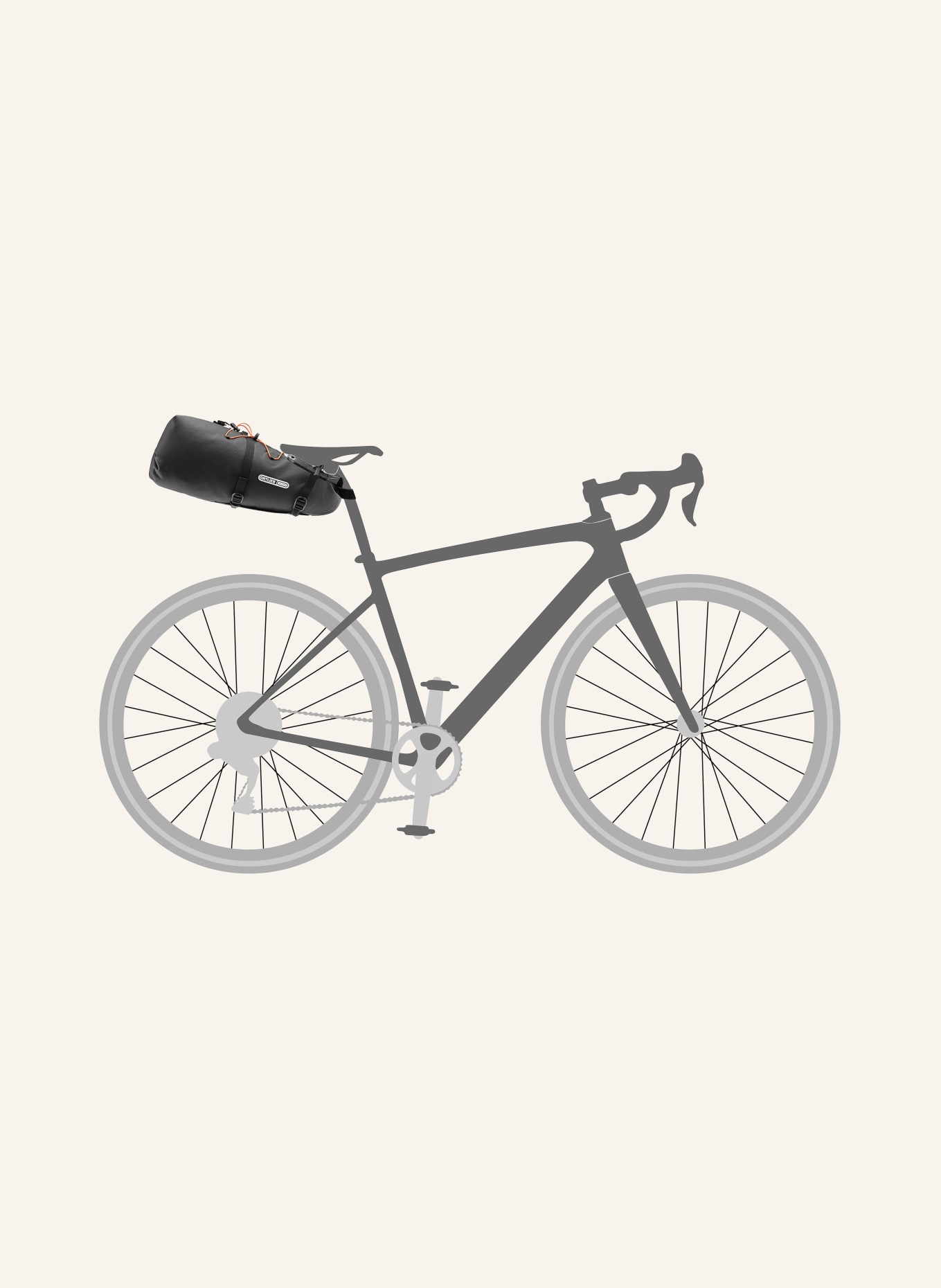 ORTLIEB Fahrradtasche SEAT PACK QR 13 l, Farbe: SCHWARZ (Bild 8)