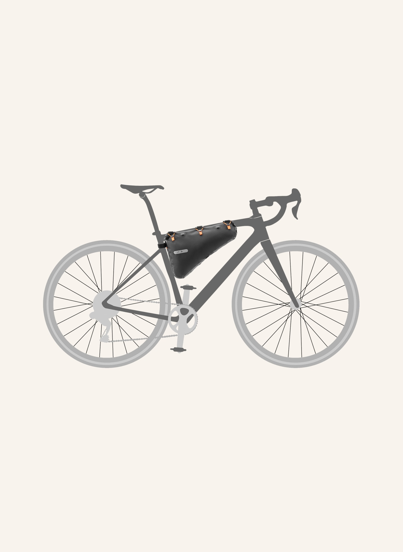 ORTLIEB Fahrradtasche FRAME-PACK RC 4 l, Farbe: SCHWARZ (Bild 6)