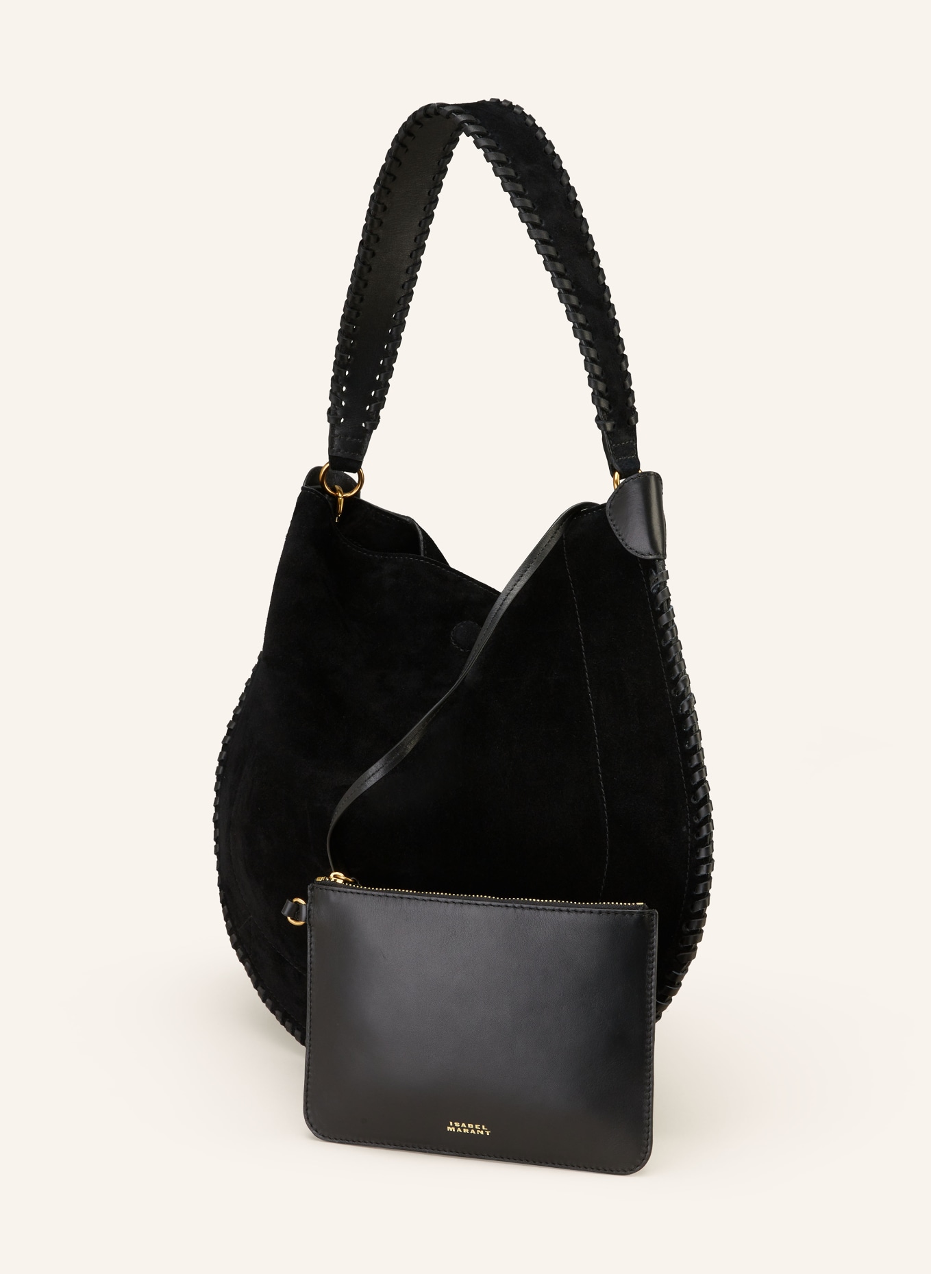 ISABEL MARANT Hobo bag OSKAN, Color: BLACK (Image 2)