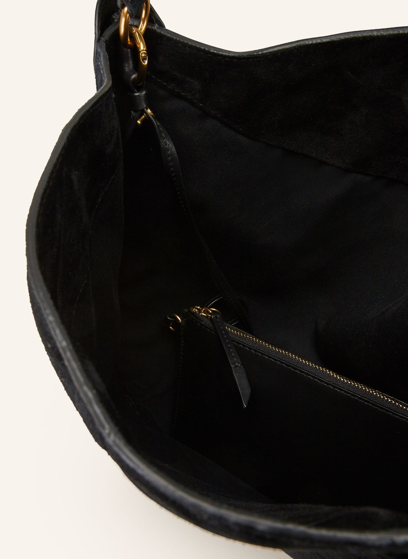 ISABEL MARANT Hobo bag OSKAN, Color: BLACK (Image 3)