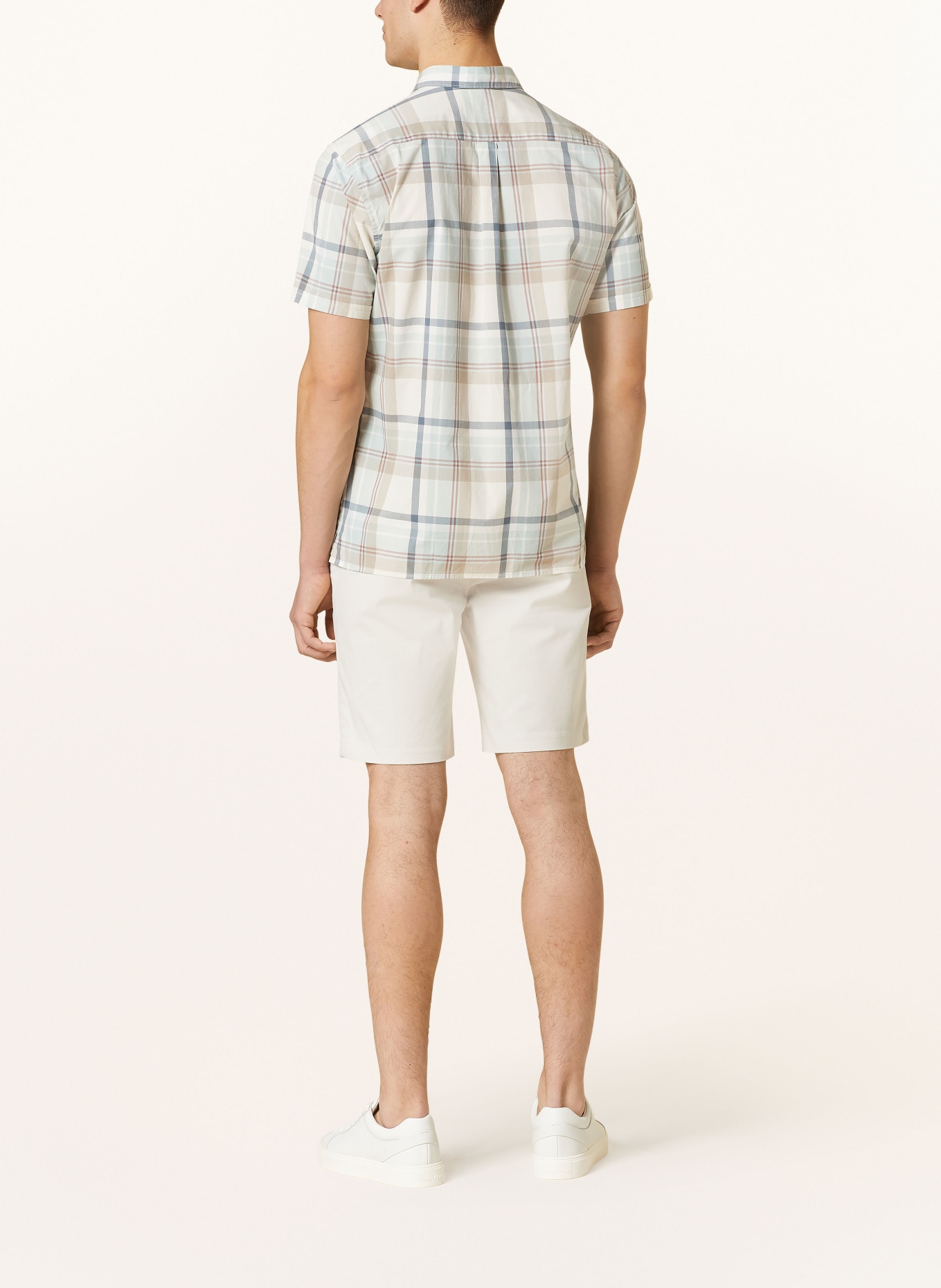 Barbour Shirt regular fit, Color: ECRU/ MINT/ GRAY (Image 3)