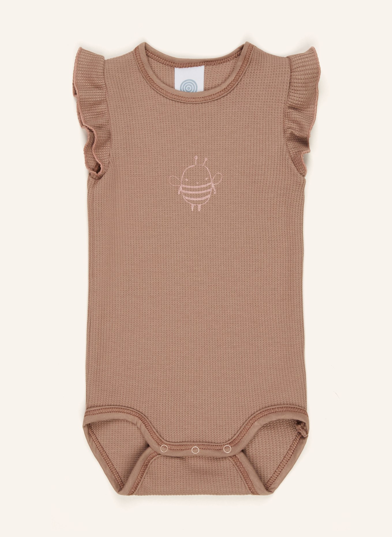 Sanetta Body mit Volants: BRAUN