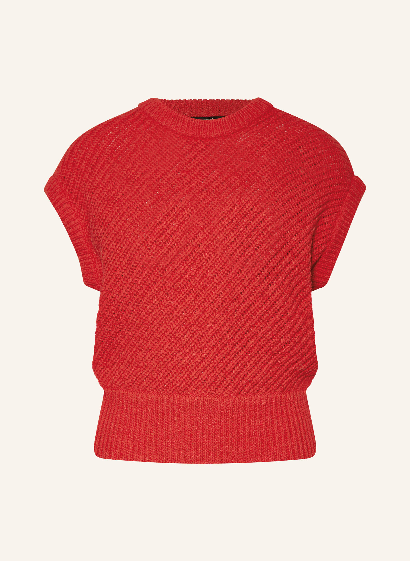 someday Sweater vest TORALIE, Color: RED (Image 1)