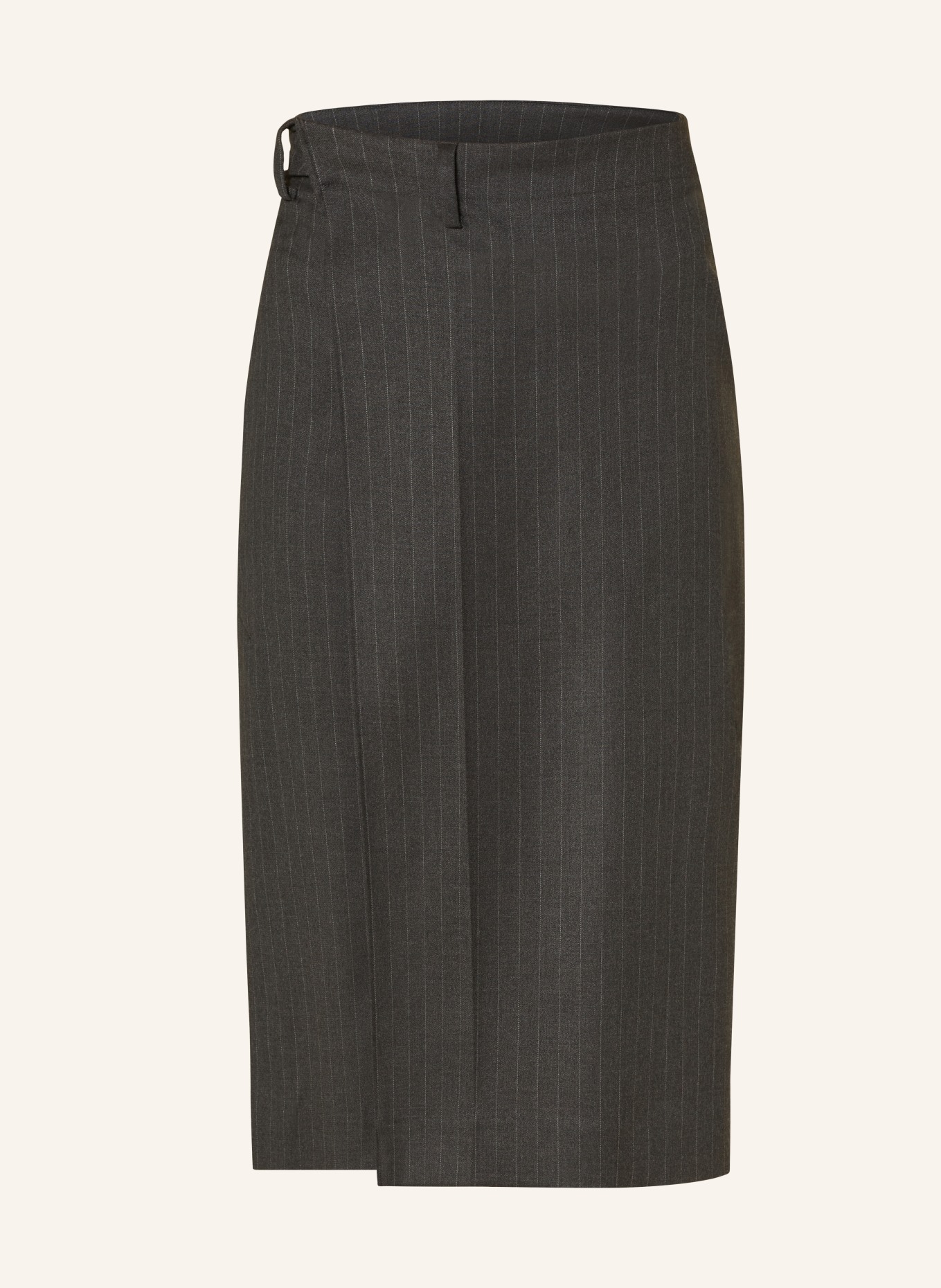 VANILIA Wrap skirt, Color: DARK GRAY/ GRAY (Image 1)