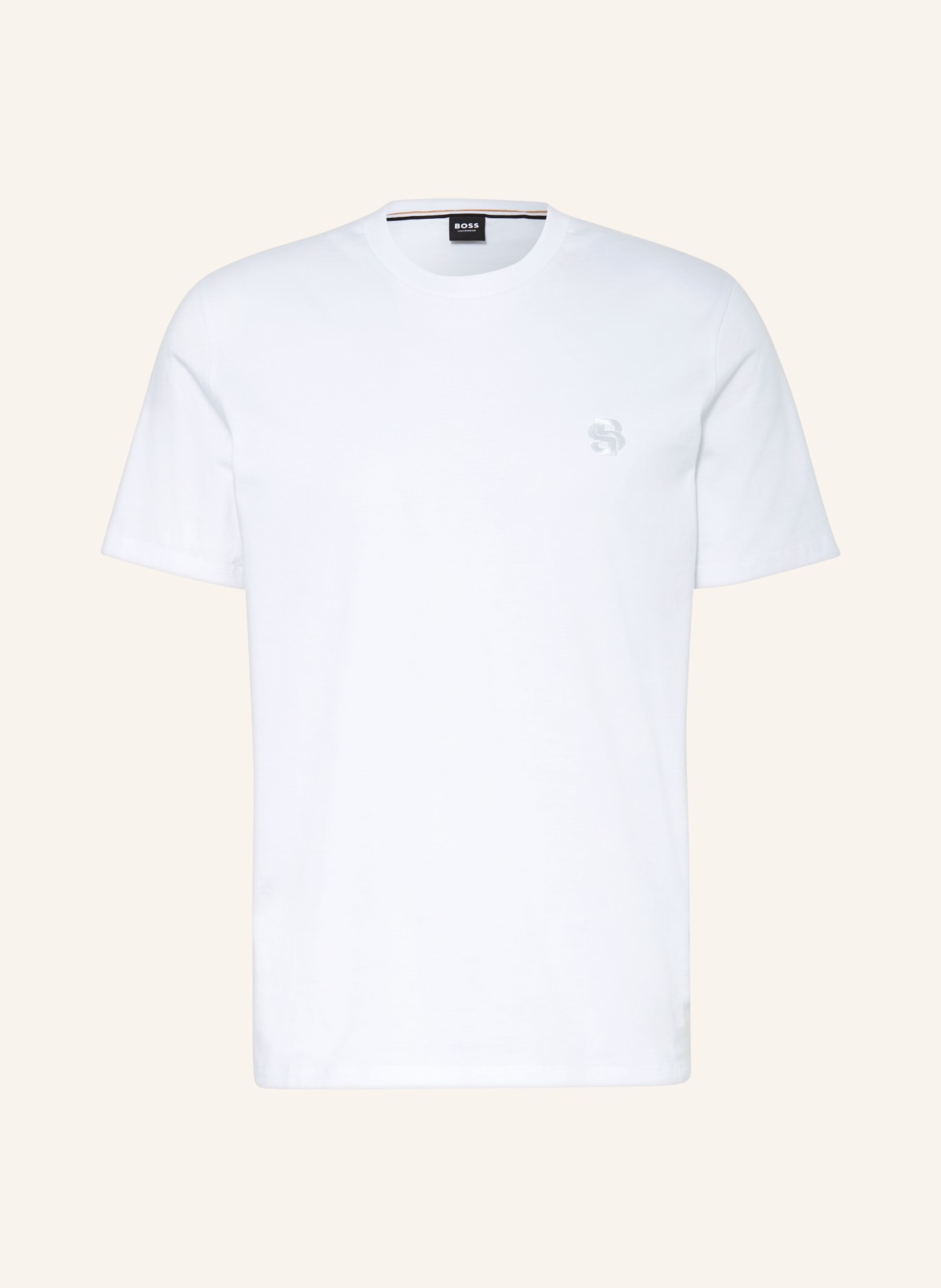 BOSS Lounge shirt, Color: WHITE (Image 1)