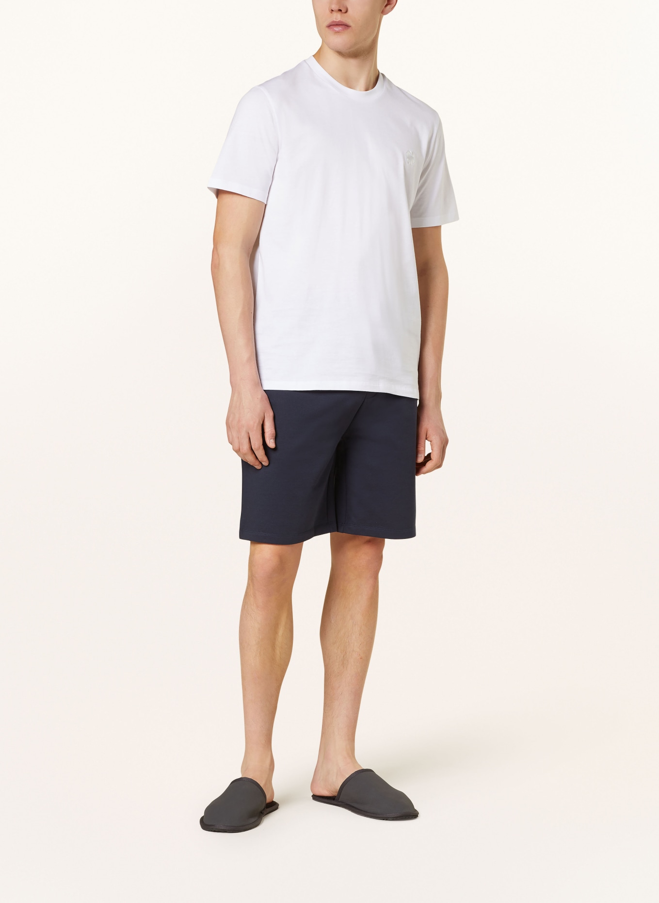 BOSS Lounge shirt, Color: WHITE (Image 2)
