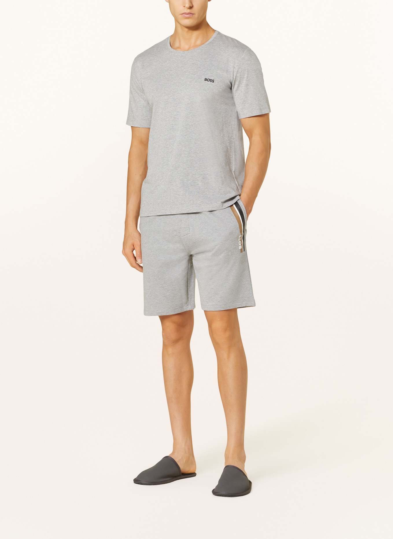 BOSS Lounge shorts AUTHENTIC, Color: GRAY (Image 2)