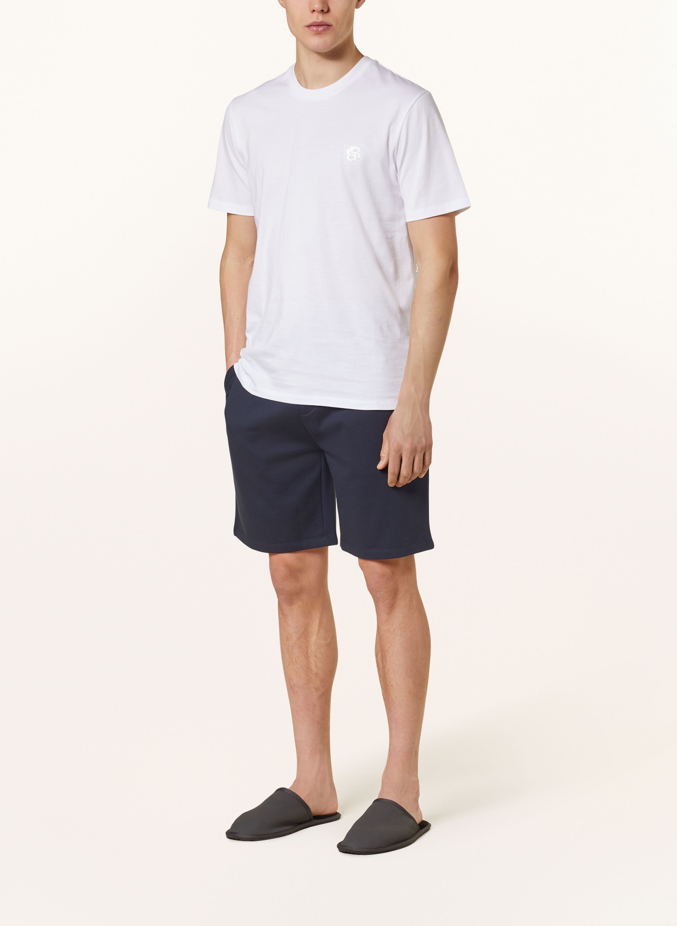 BOSS Sweat shorts, Color: DARK BLUE (Image 2)