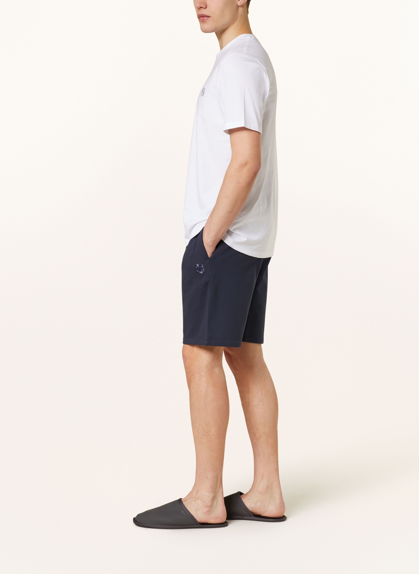 BOSS Sweat shorts, Color: DARK BLUE (Image 4)
