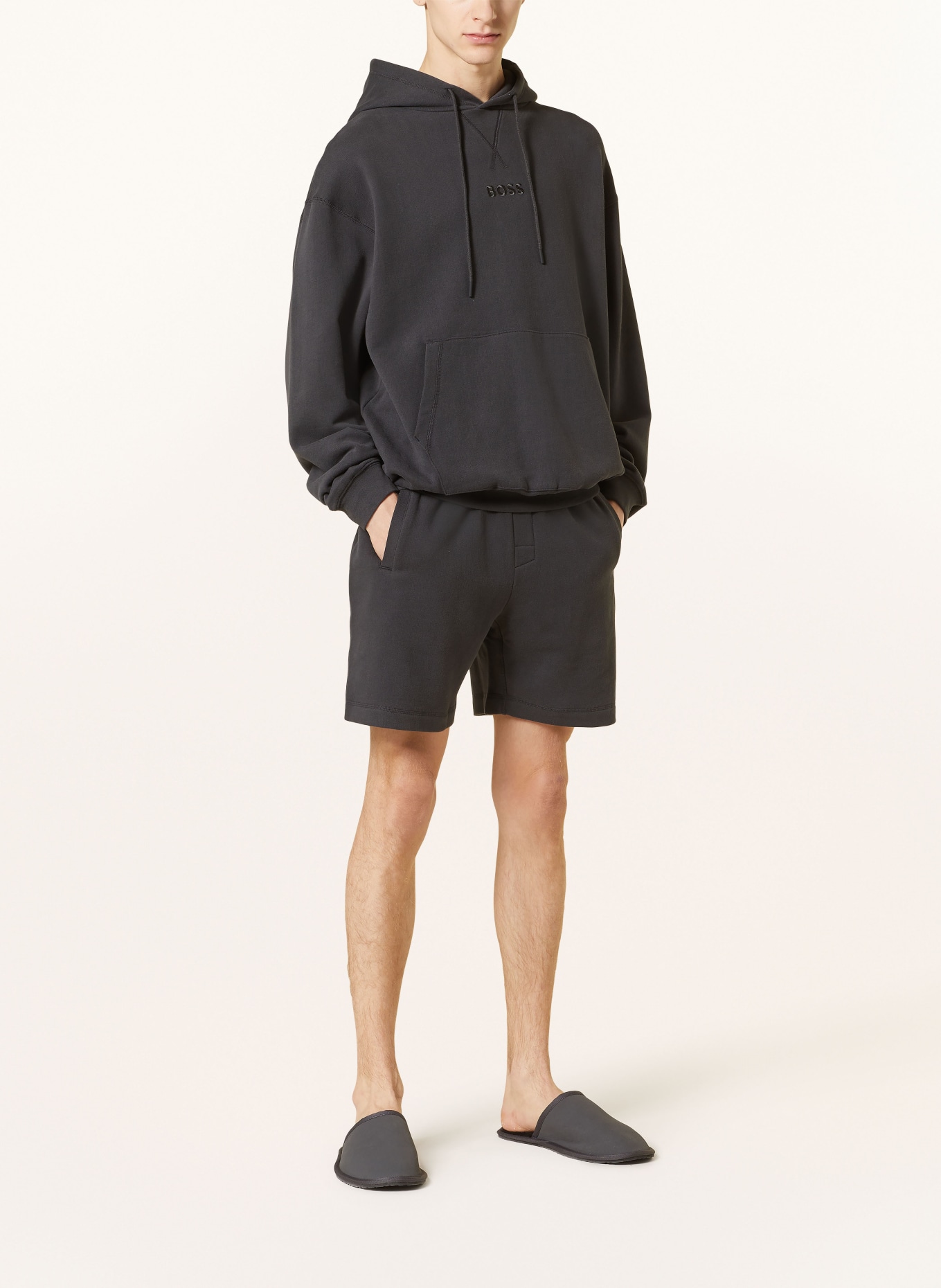 BOSS Lounge shorts, Color: BLACK (Image 2)