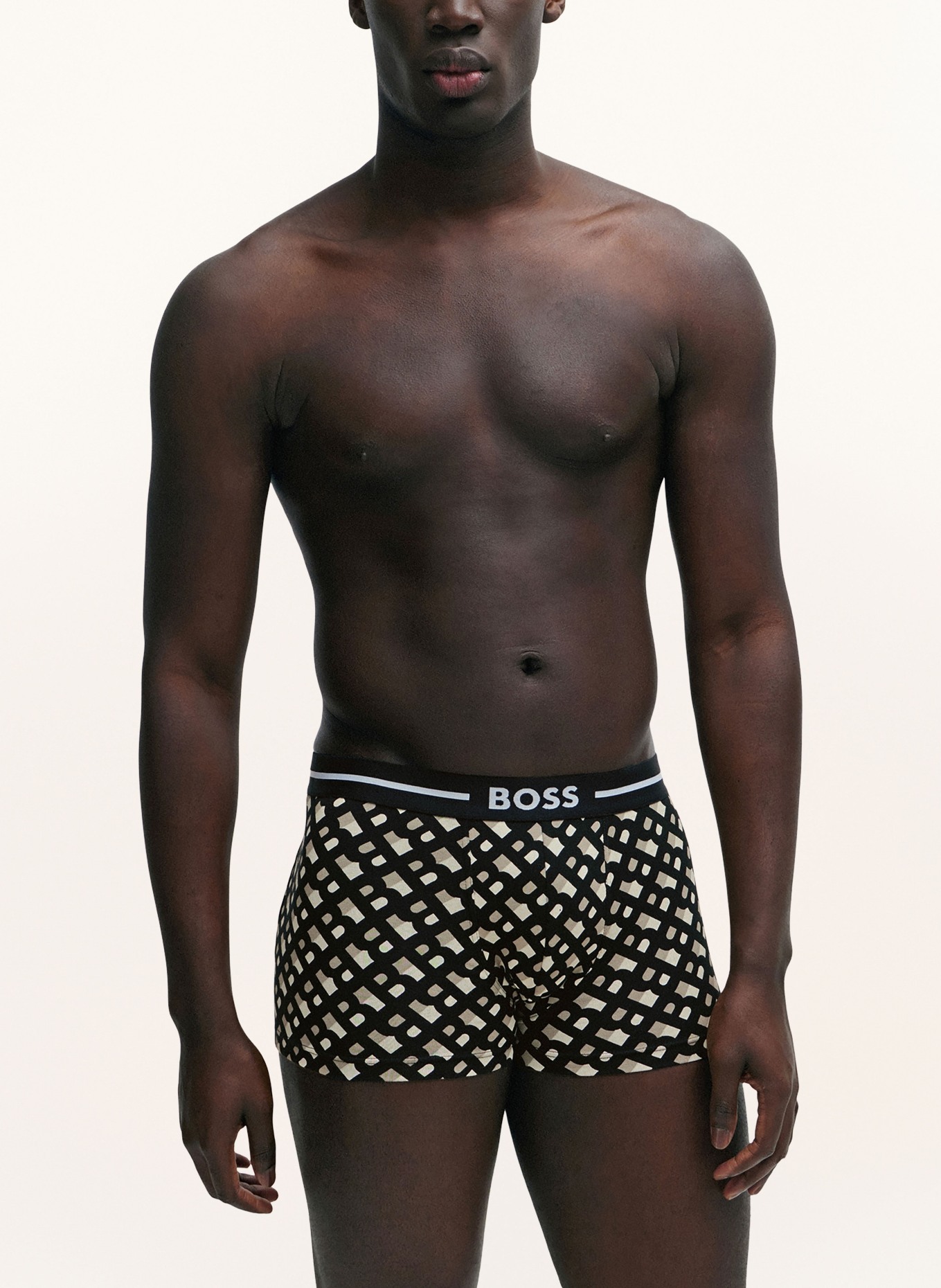 BOSS 3-pack boxer shorts, Color: BLACK/ CREAM/ BEIGE (Image 4)