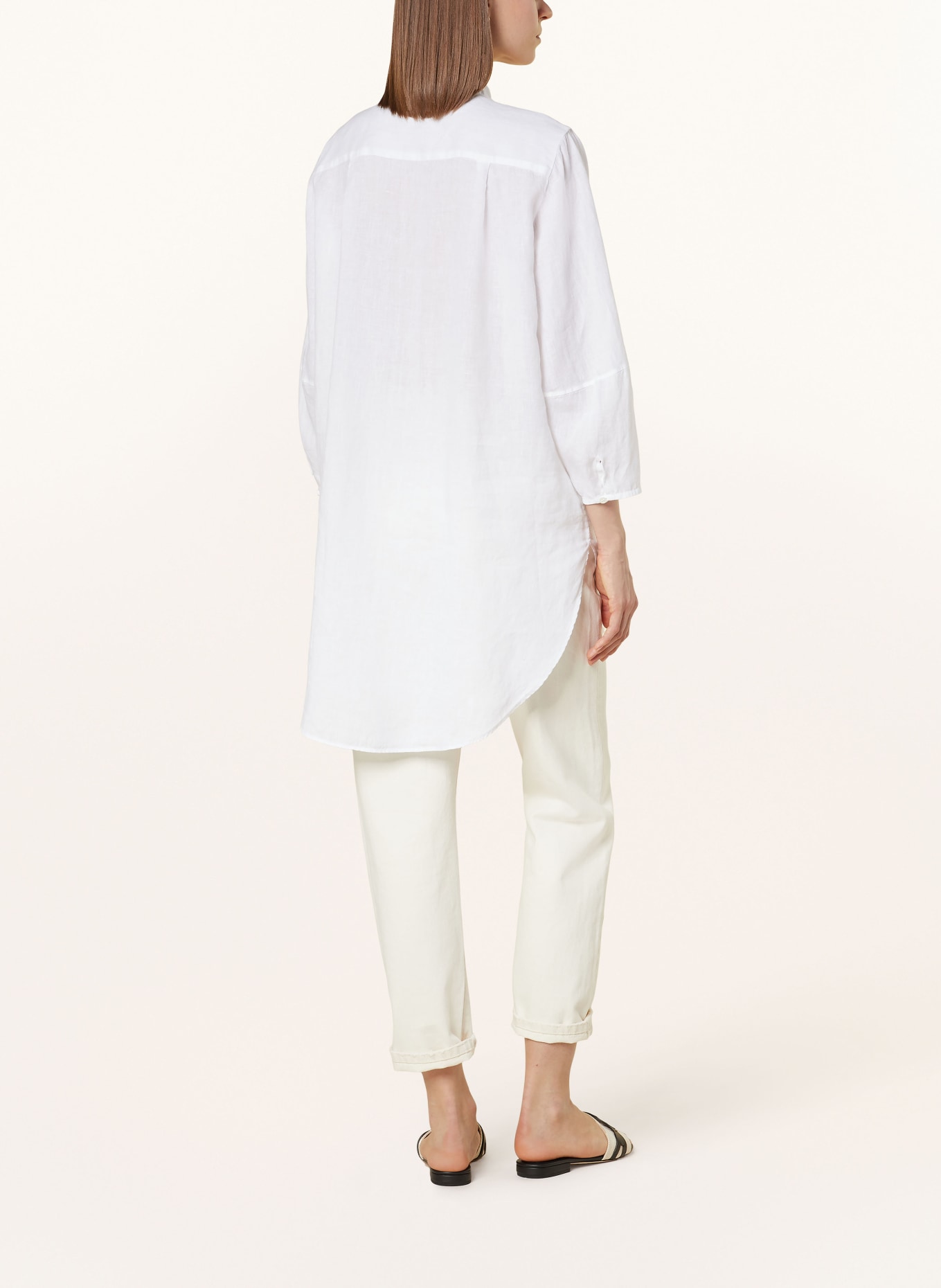 ROBERT FRIEDMAN Linen blouse, Color: WHITE (Image 3)