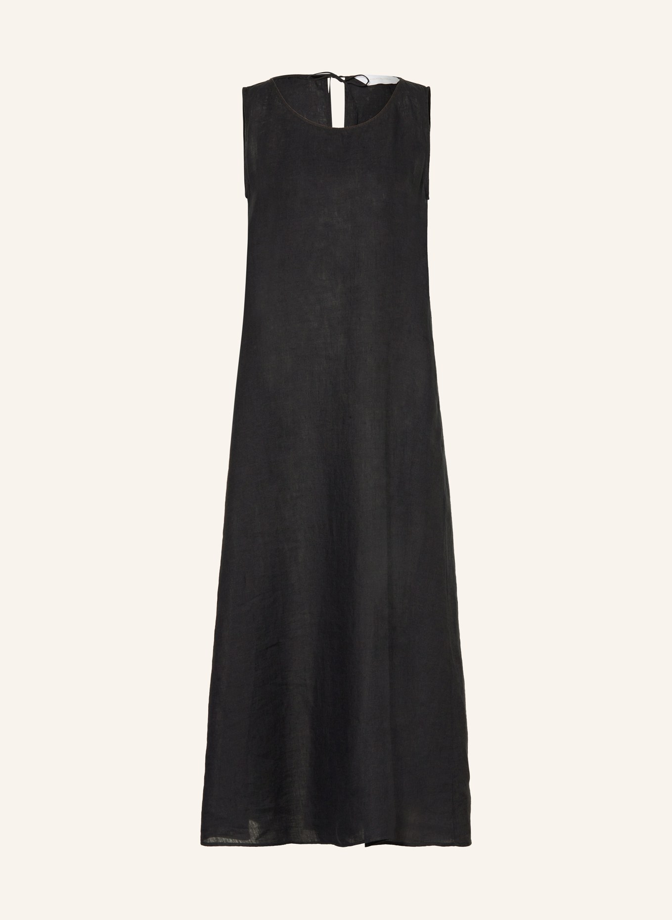 ROBERT FRIEDMAN Linen dress, Color: BLACK (Image 1)