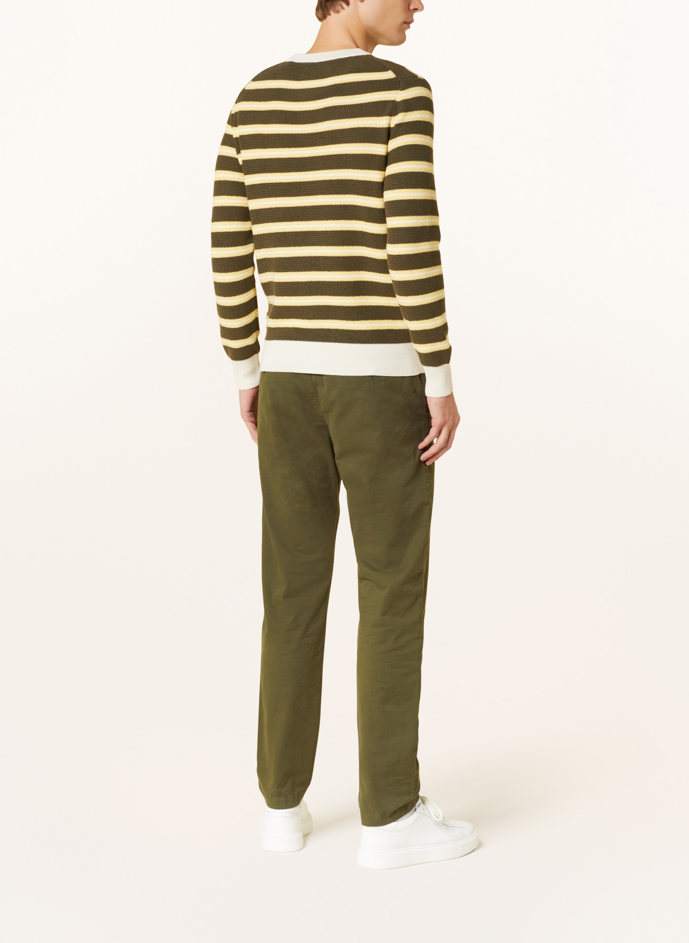 Marc O'Polo Chinos OSBY tapered fit, Color: OLIVE (Image 3)