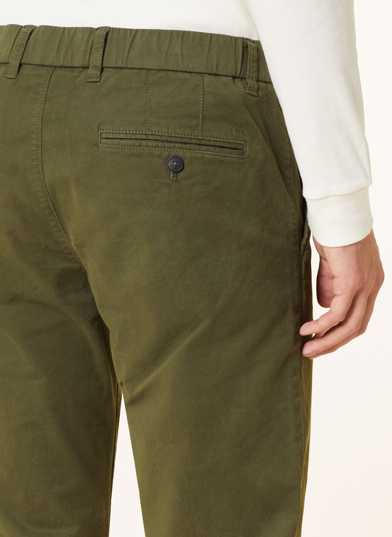 Marc O'Polo Chinos OSBY tapered fit, Color: OLIVE (Image 6)