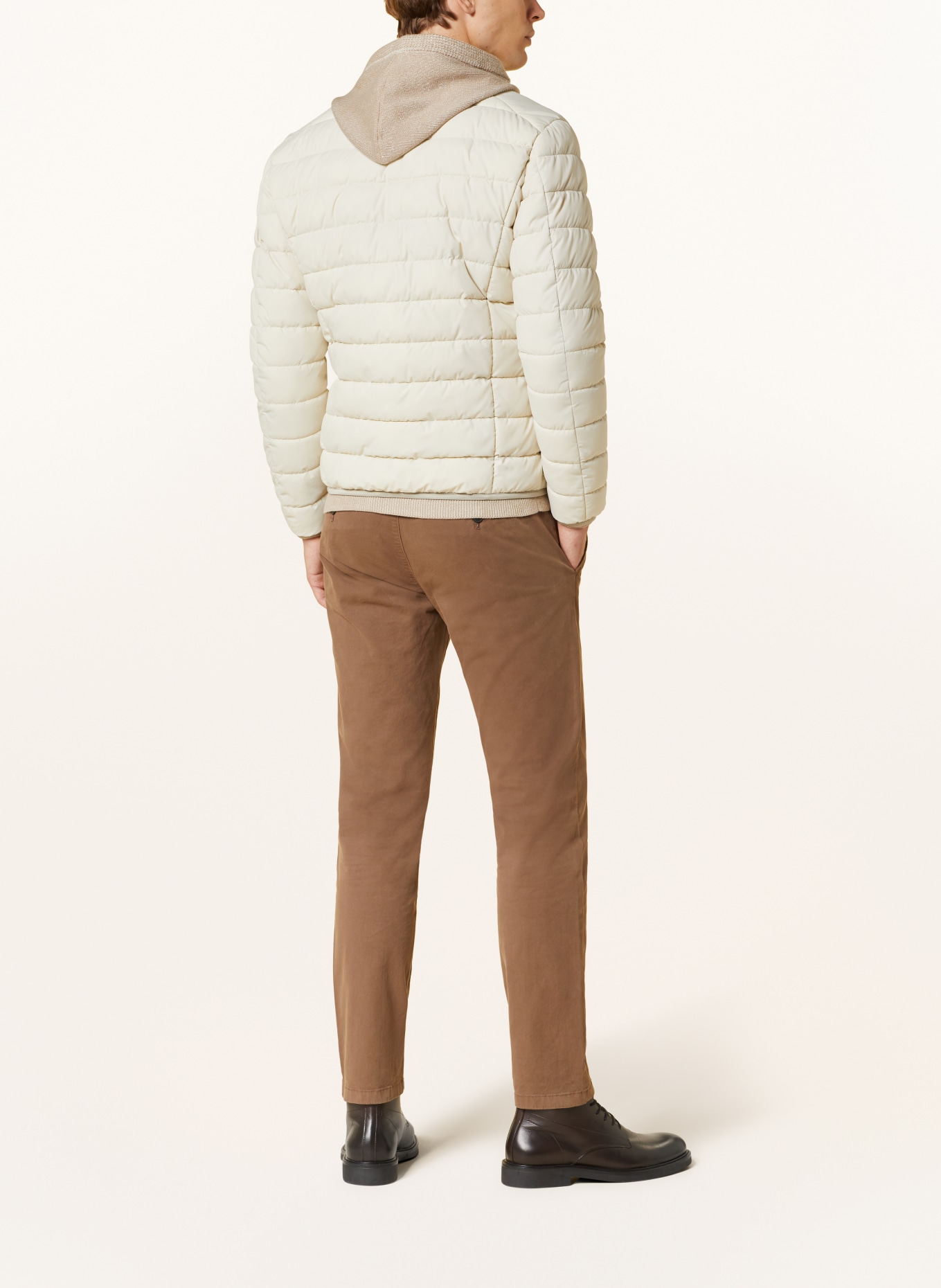 Marc O'Polo Quilted jacket, Color: 133 linen white (Image 3)