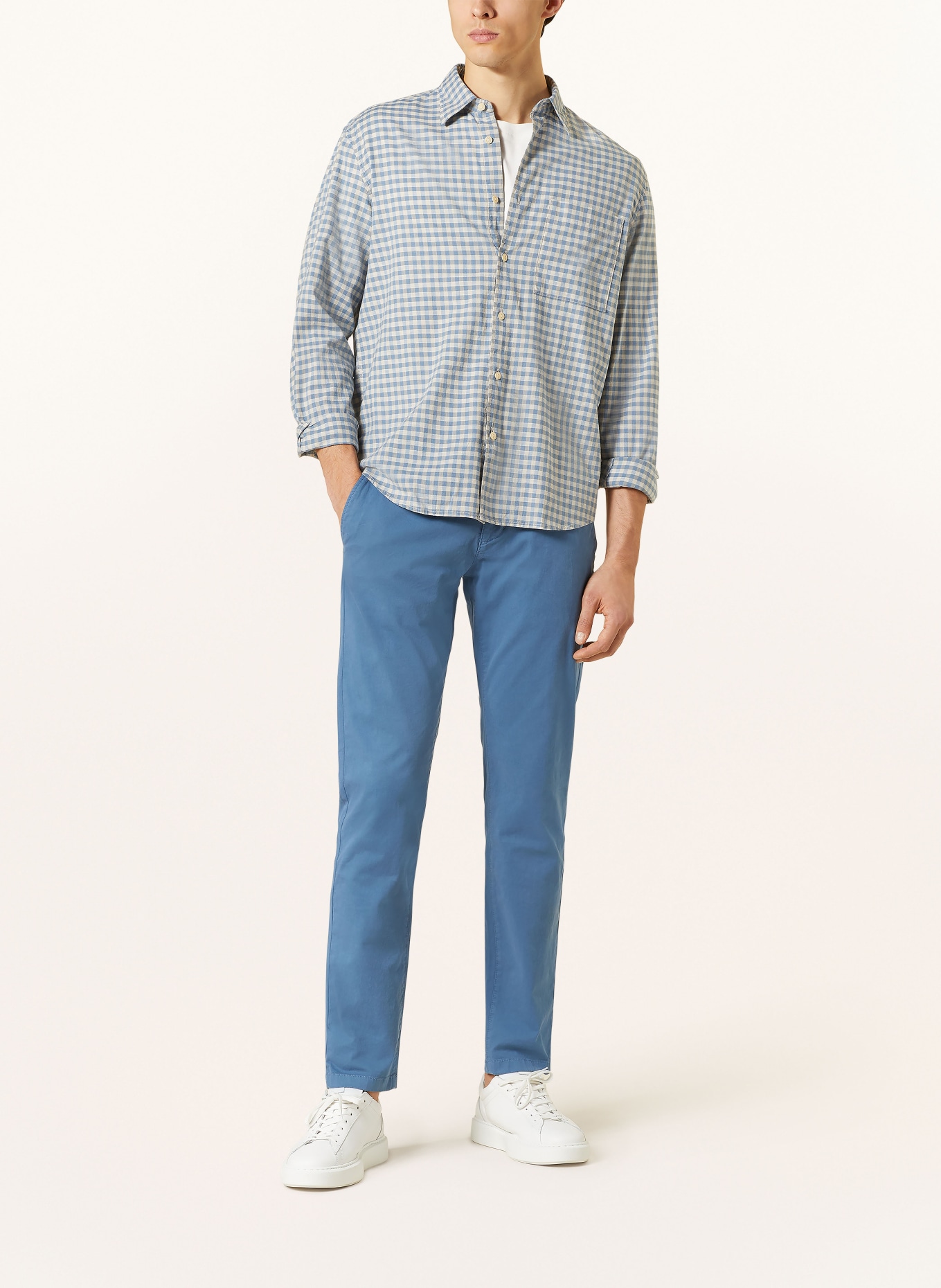 Marc O'Polo Chinos STIG shaped fit, Color: BLUE (Image 2)