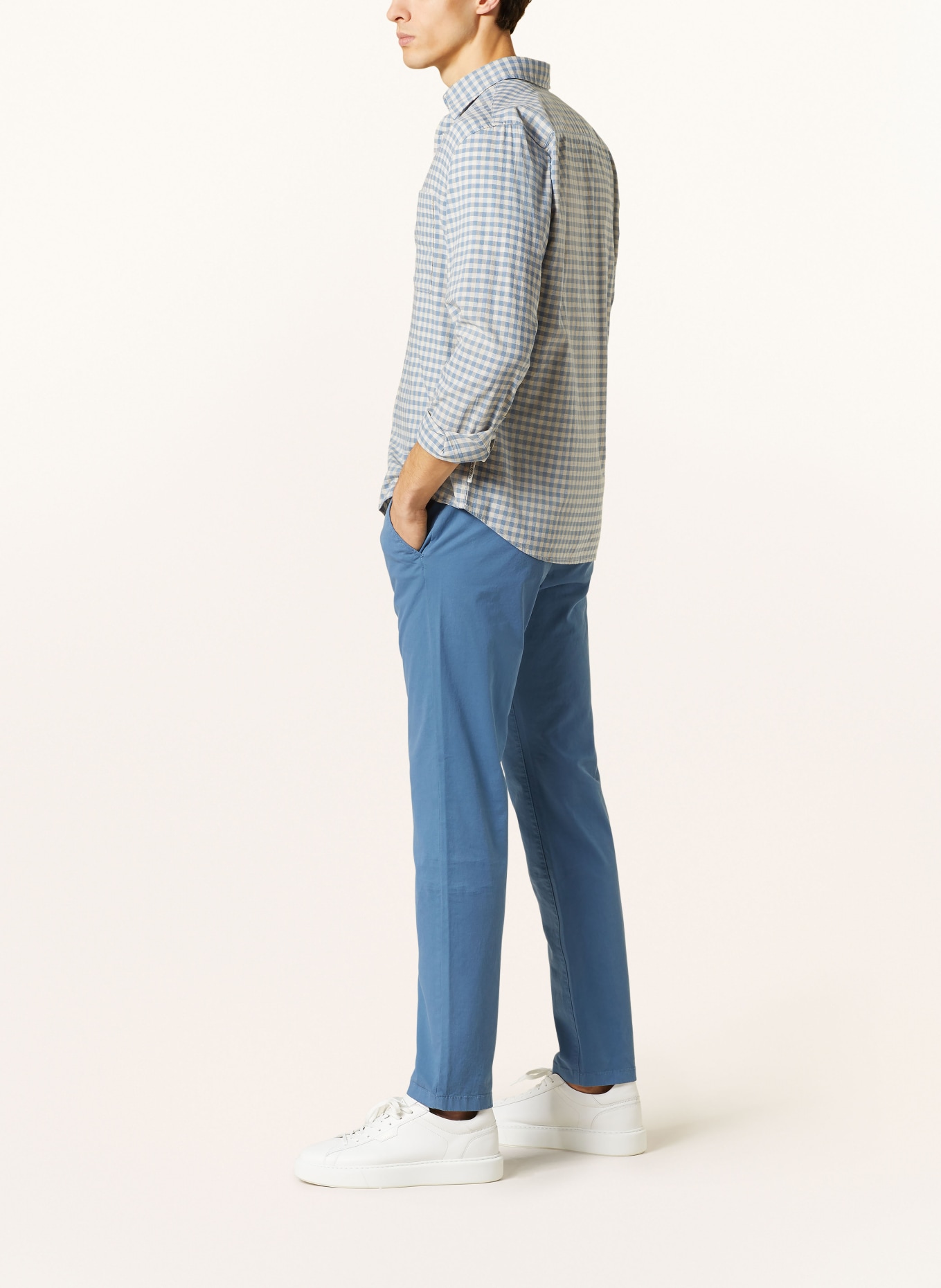 Marc O'Polo Chinos STIG shaped fit, Color: BLUE (Image 4)