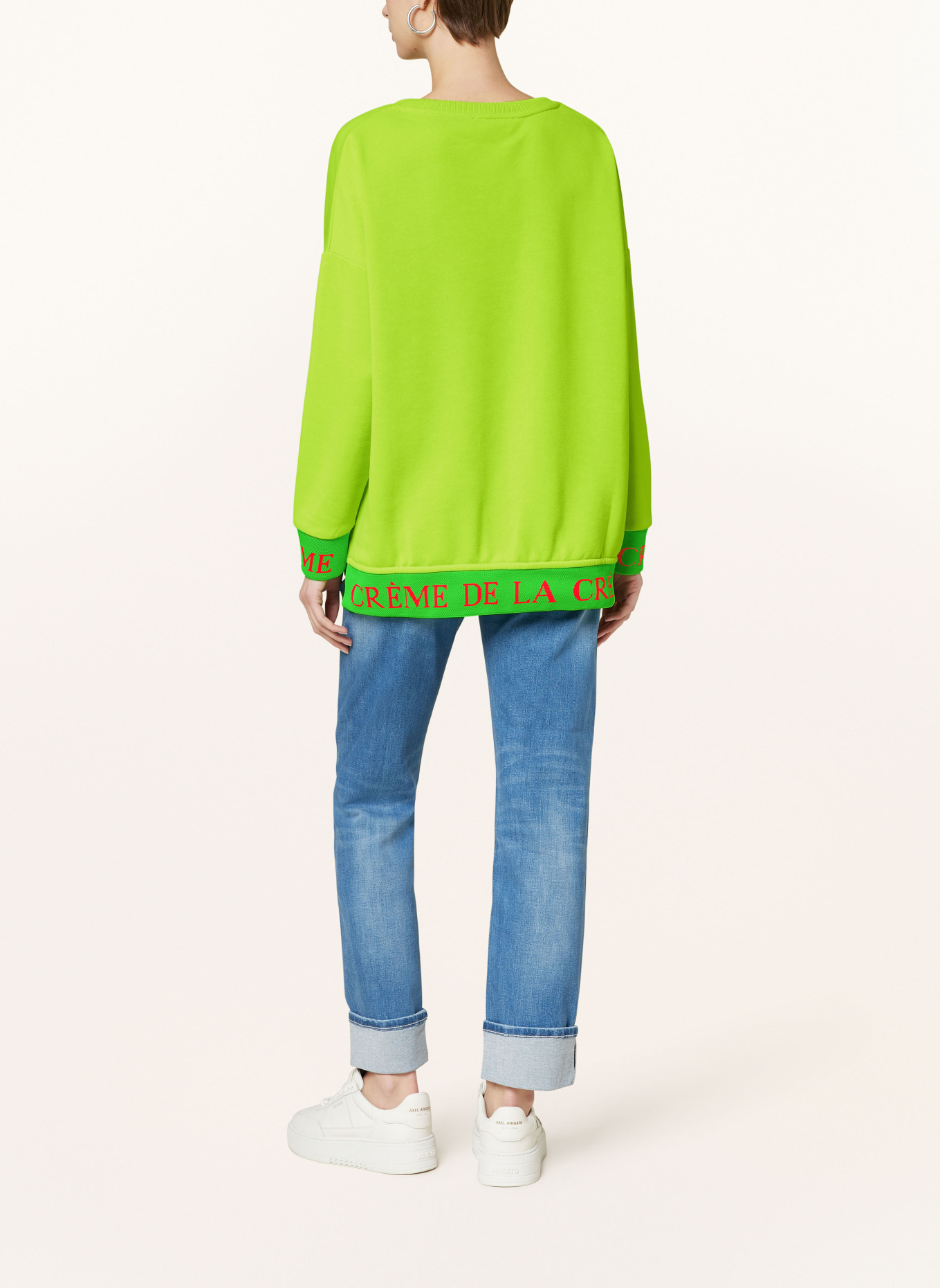 miss goodlife Sweatshirt, Color: NEON GREEN/ NEON PINK (Image 3)