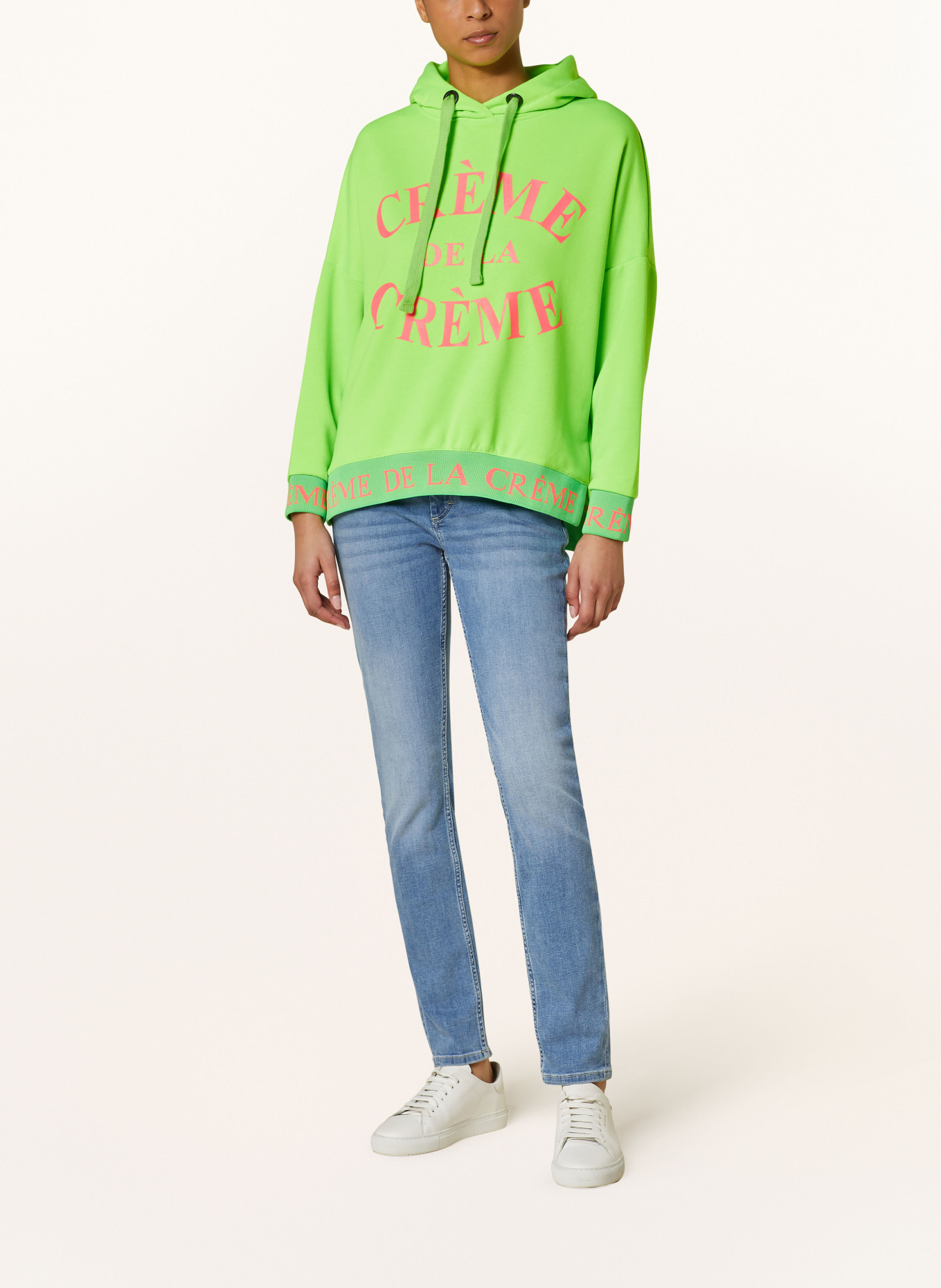 miss goodlife Hoodie, Color: NEON GREEN (Image 2)