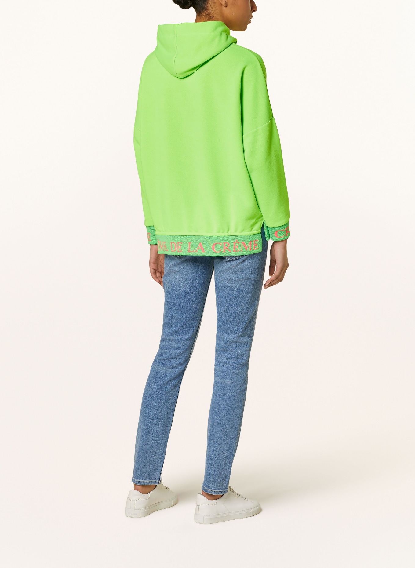 miss goodlife Hoodie, Color: NEON GREEN (Image 3)