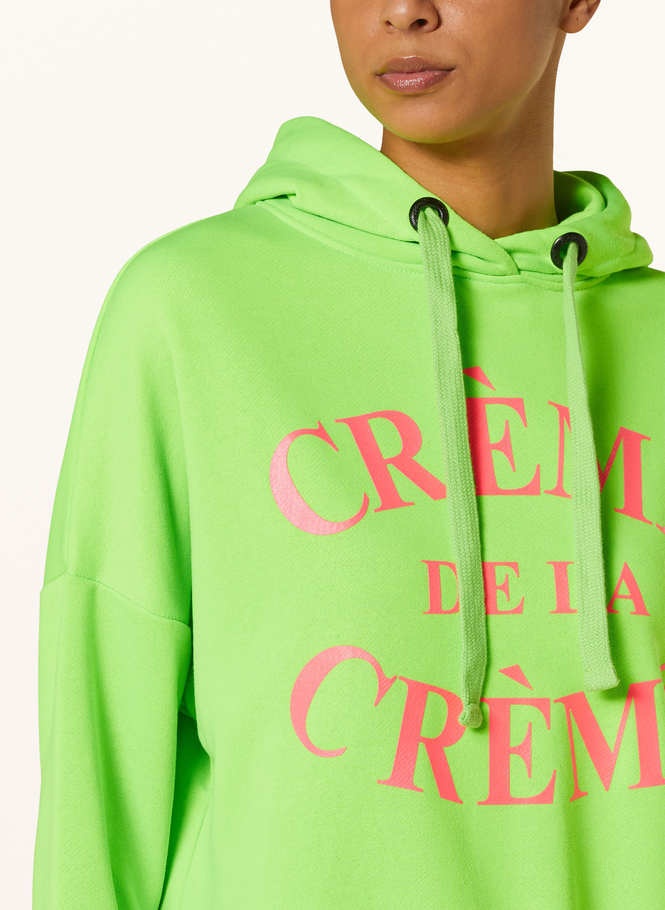 miss goodlife Hoodie, Color: NEON GREEN (Image 5)