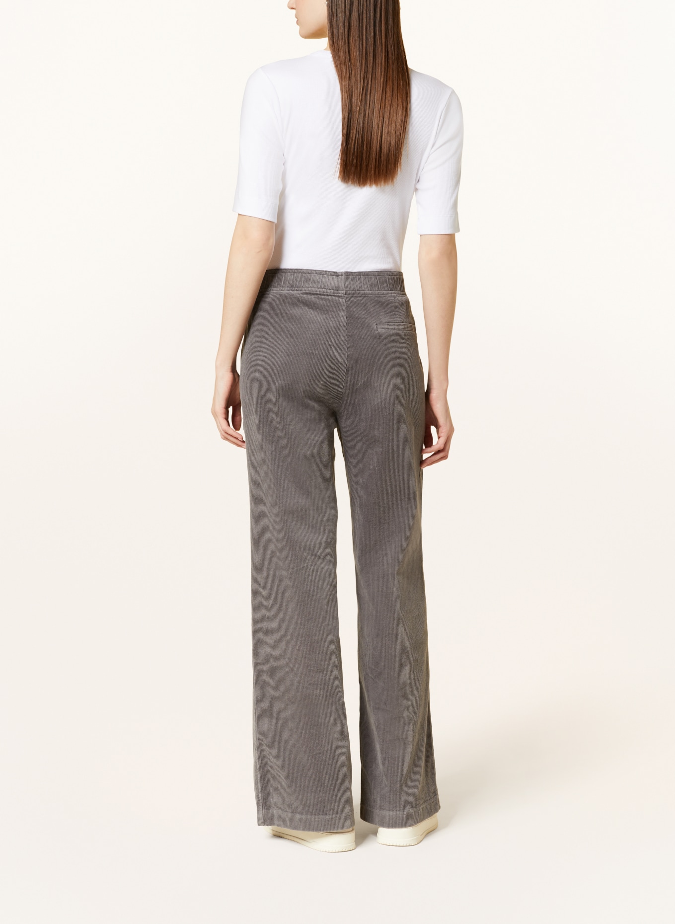 OPUS Corduroy trousers MILENI, Color: TAUPE (Image 3)