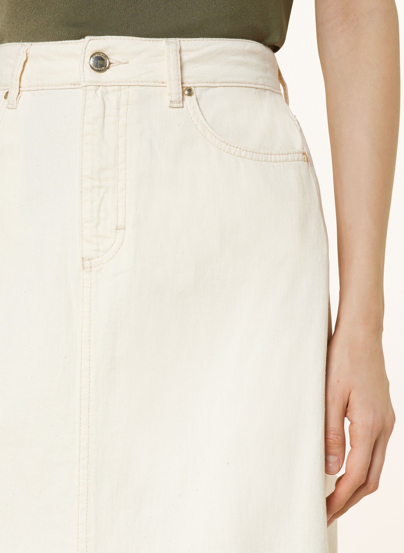 windsor. Spódnica jeansowa, Kolor: KREMOWY (Obrazek 4)