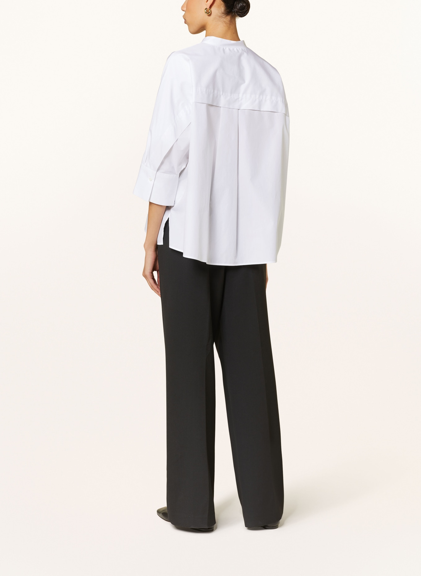 windsor. Blouse with 3/4 sleeves, Color: WHITE (Image 3)