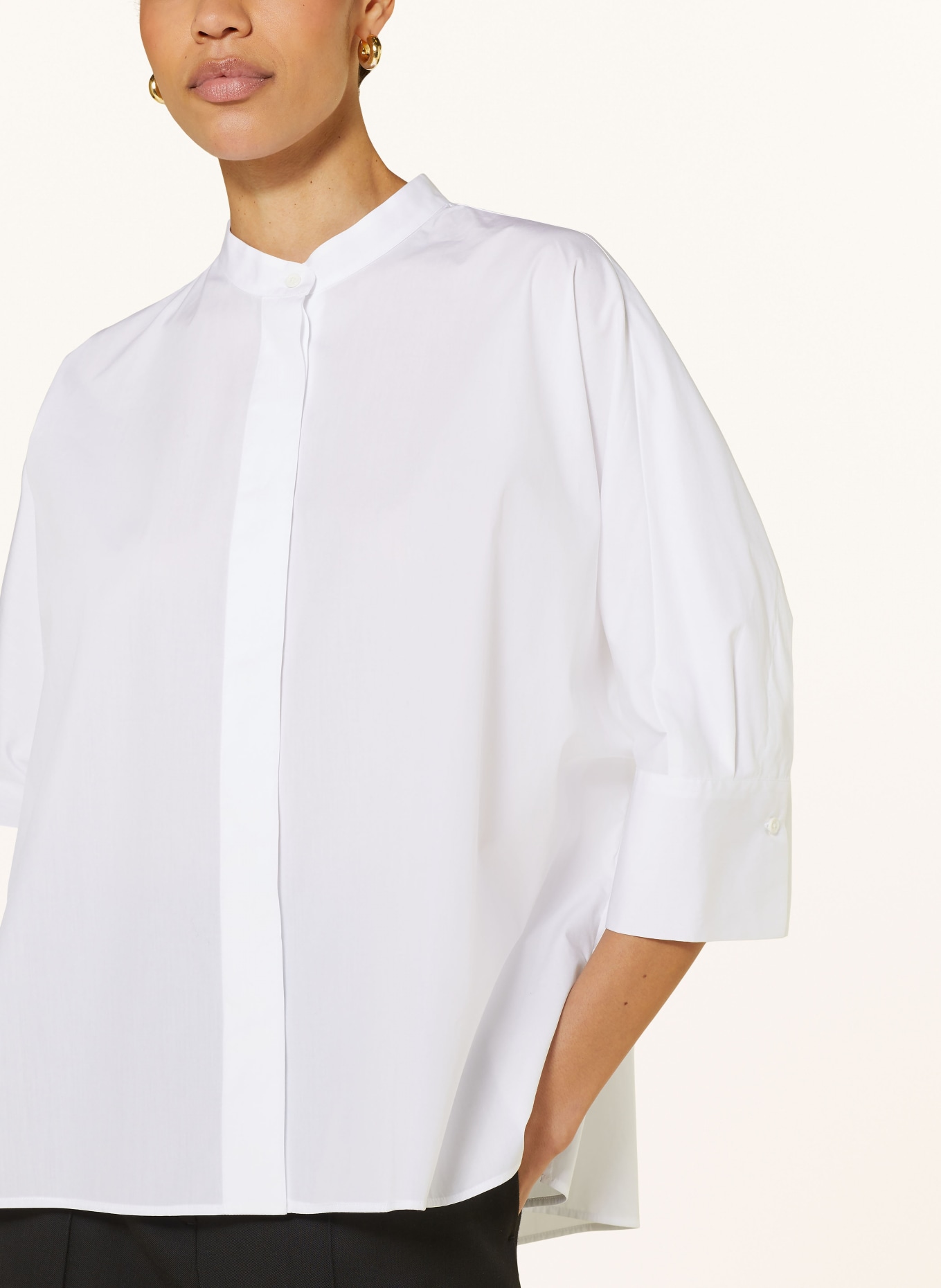 windsor. Blouse with 3/4 sleeves, Color: WHITE (Image 4)