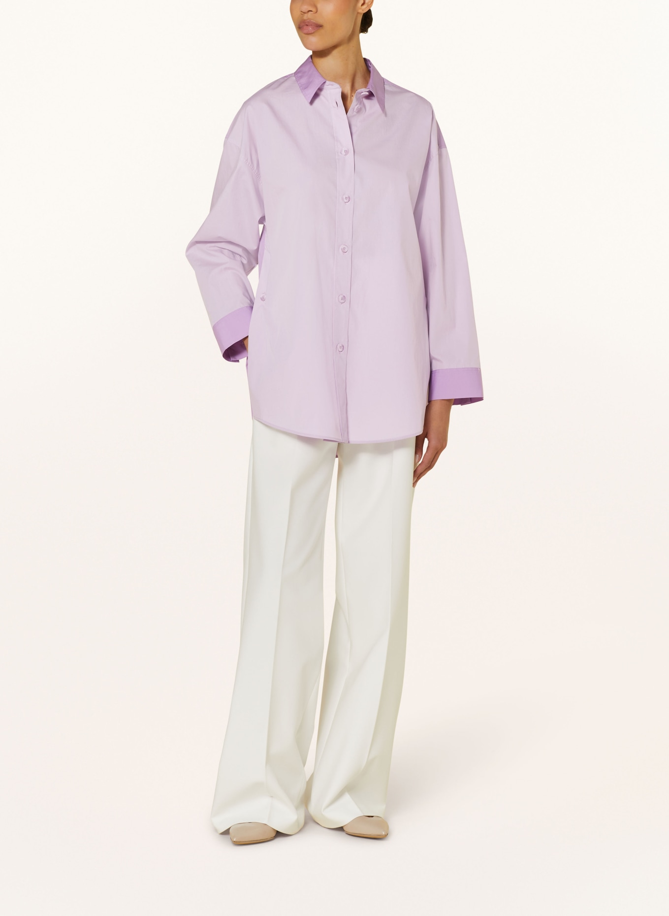 windsor. Shirt blouse, Color: LIGHT PURPLE/ PURPLE (Image 2)