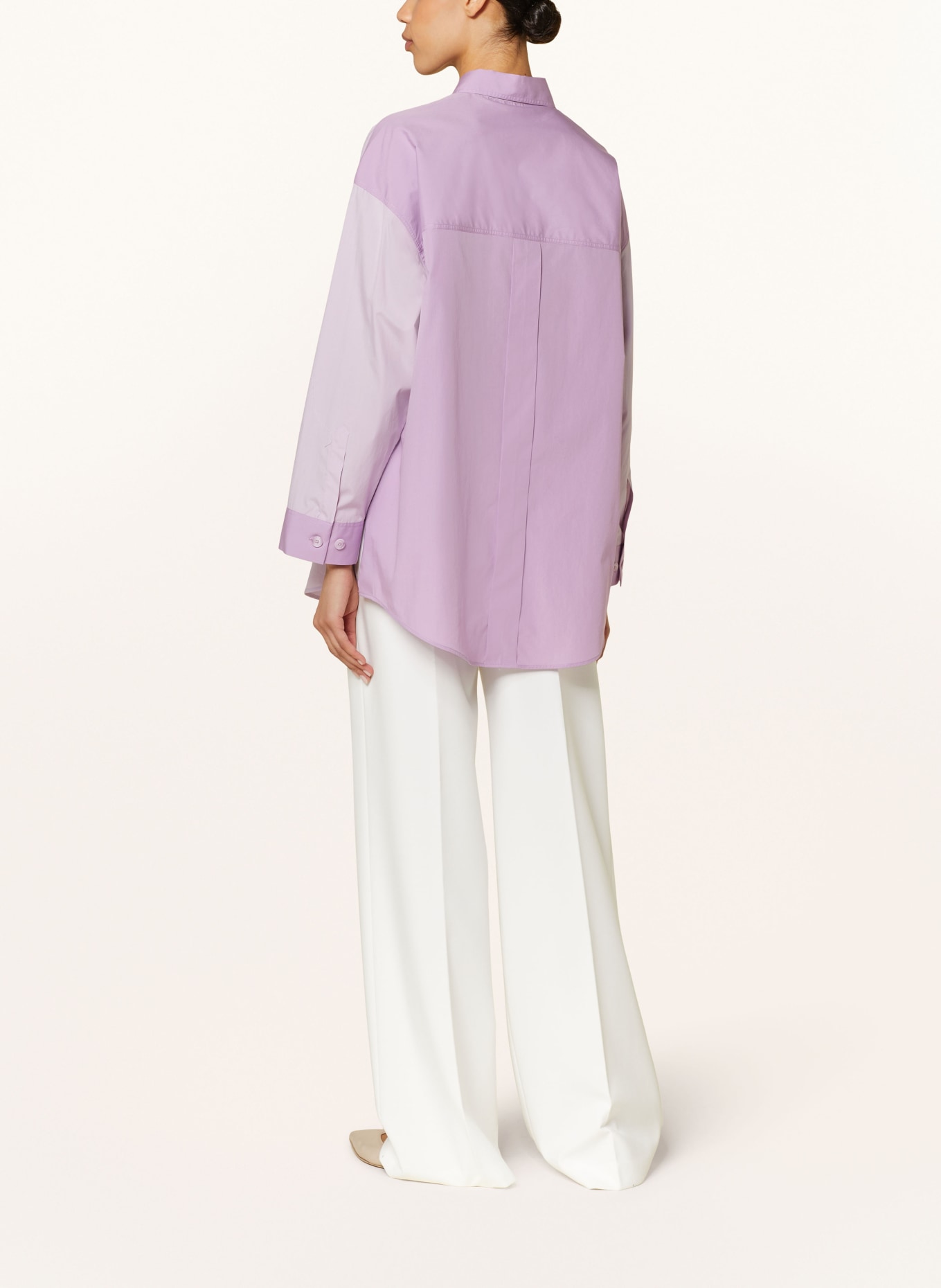 windsor. Shirt blouse, Color: LIGHT PURPLE/ PURPLE (Image 3)